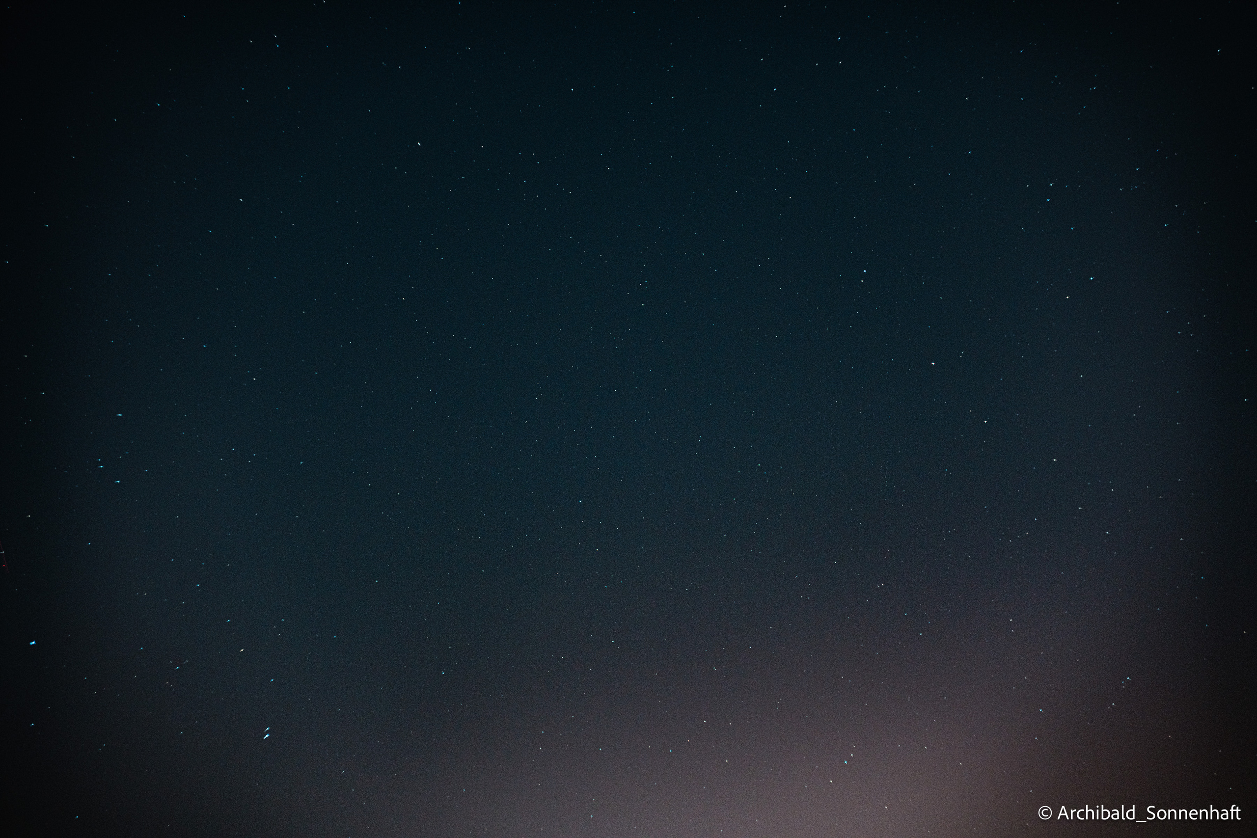 My first astophotography attempt. Photographer in Guangzhou, China. Archibald Sonnenhaft