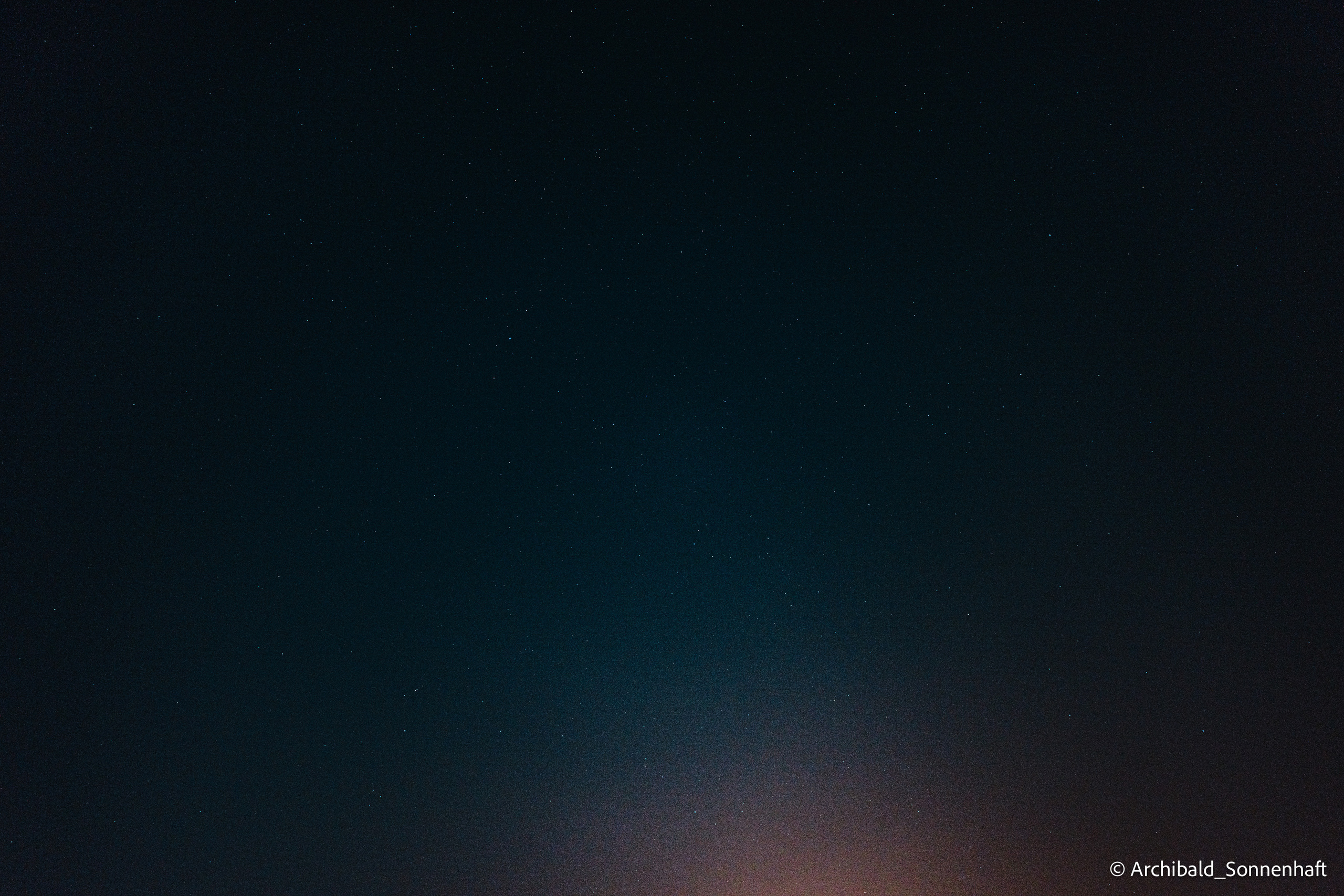 My first astophotography attempt. Photographer in Guangzhou, China. Archibald Sonnenhaft