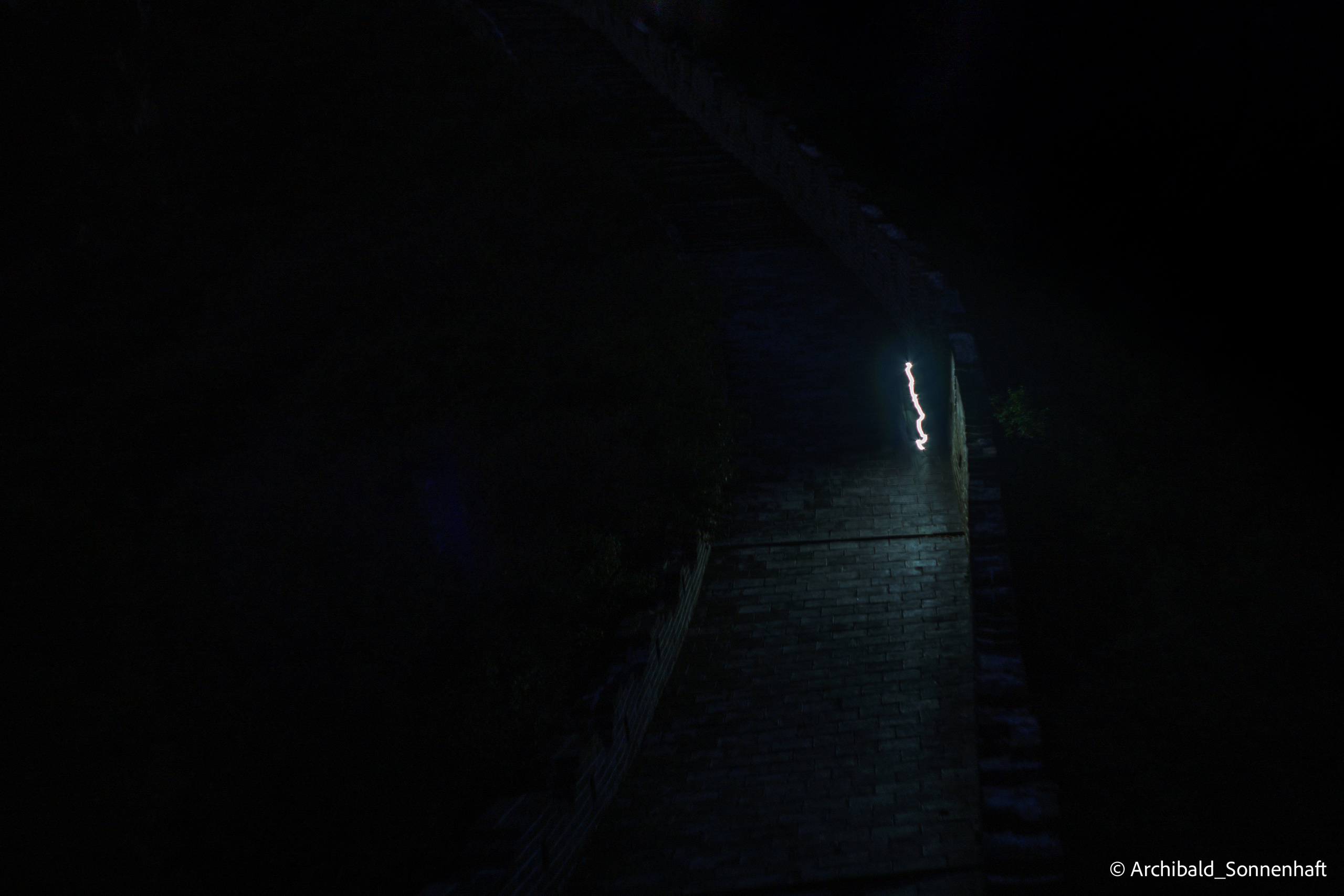 🇨🇳 长城, 北京 (Chinese wall, Beijing), 2019.10. Photographer in Guangzhou, China. Archibald Sonnenhaft