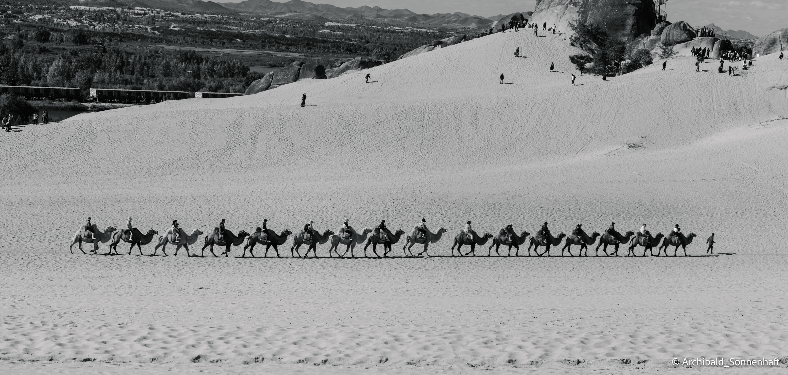 Inner Mongolia, Yulongsha. Photographer in Guangzhou, China. Archibald Sonnenhaft