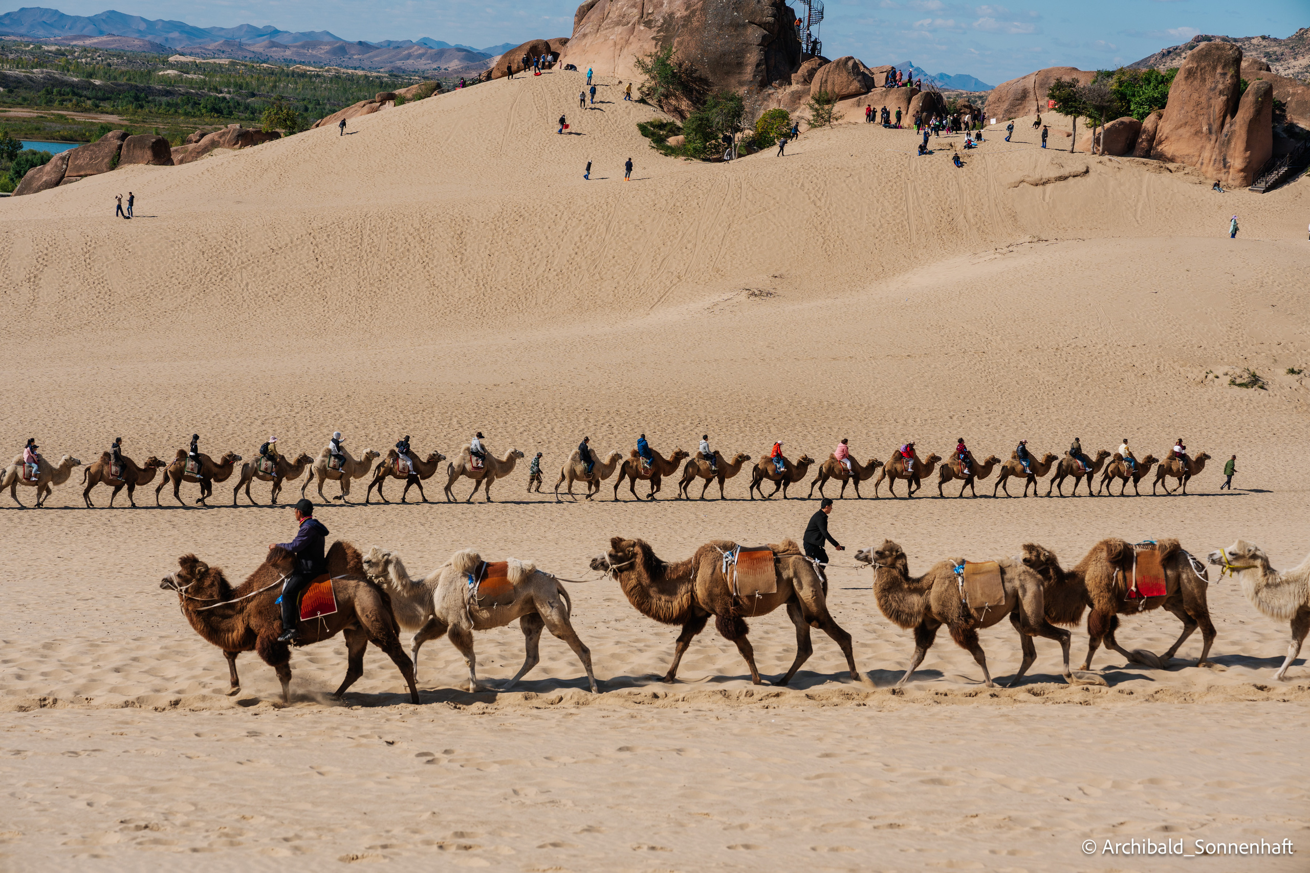 Inner Mongolia, Yulongsha. Photographer in Guangzhou, China. Archibald Sonnenhaft