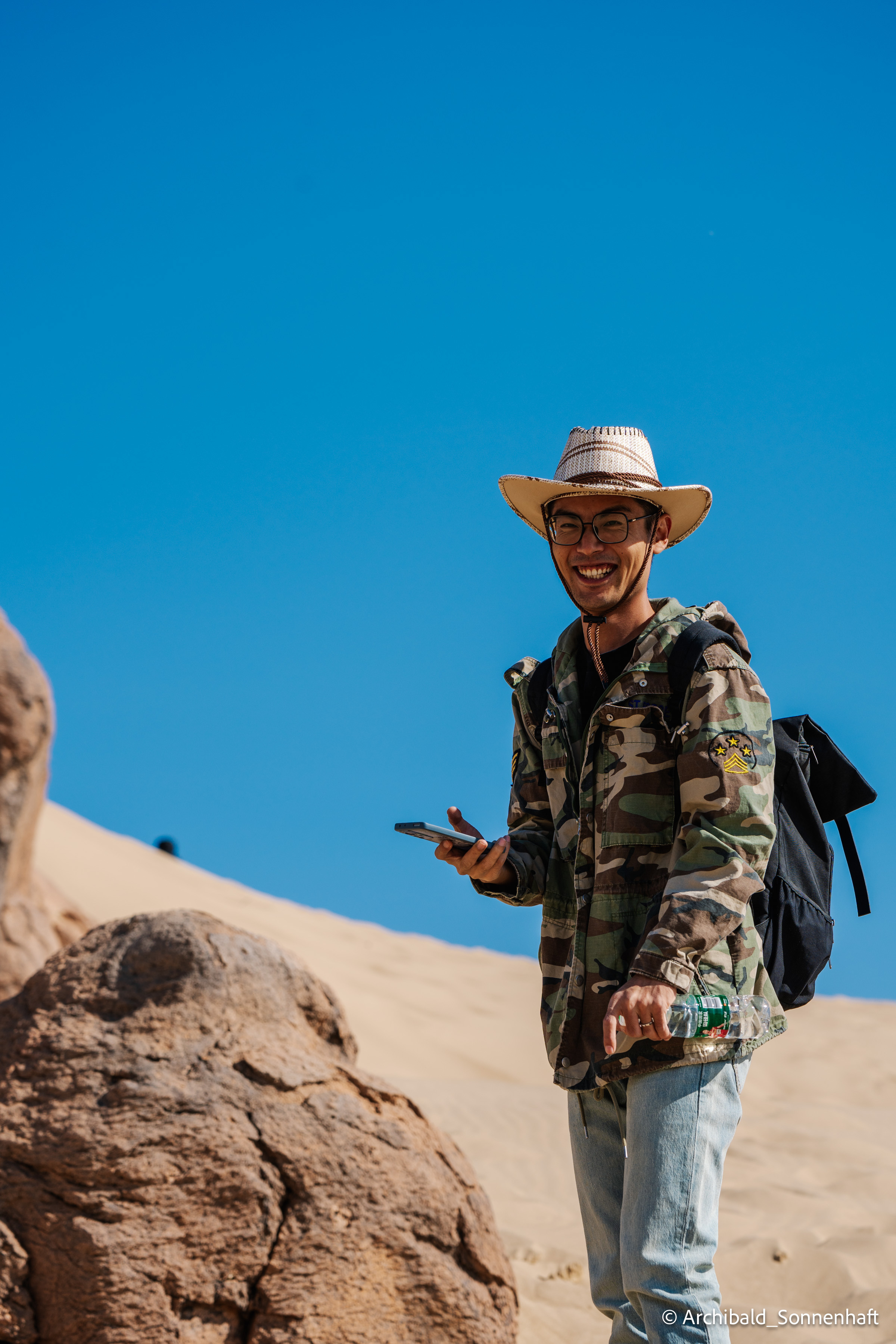Inner Mongolia, Yulongsha. Photographer in Guangzhou, China. Archibald Sonnenhaft