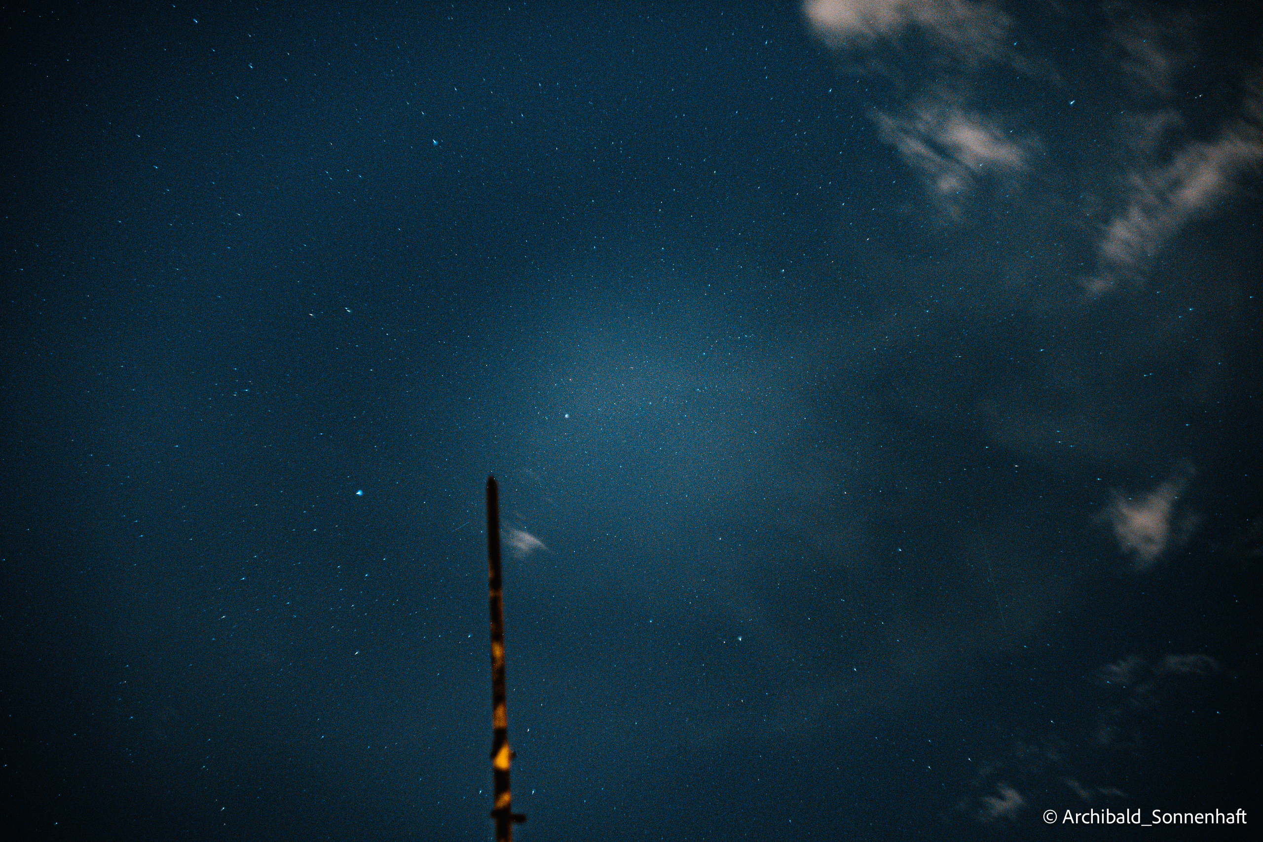 My first astophotography attempt. Photographer in Guangzhou, China. Archibald Sonnenhaft