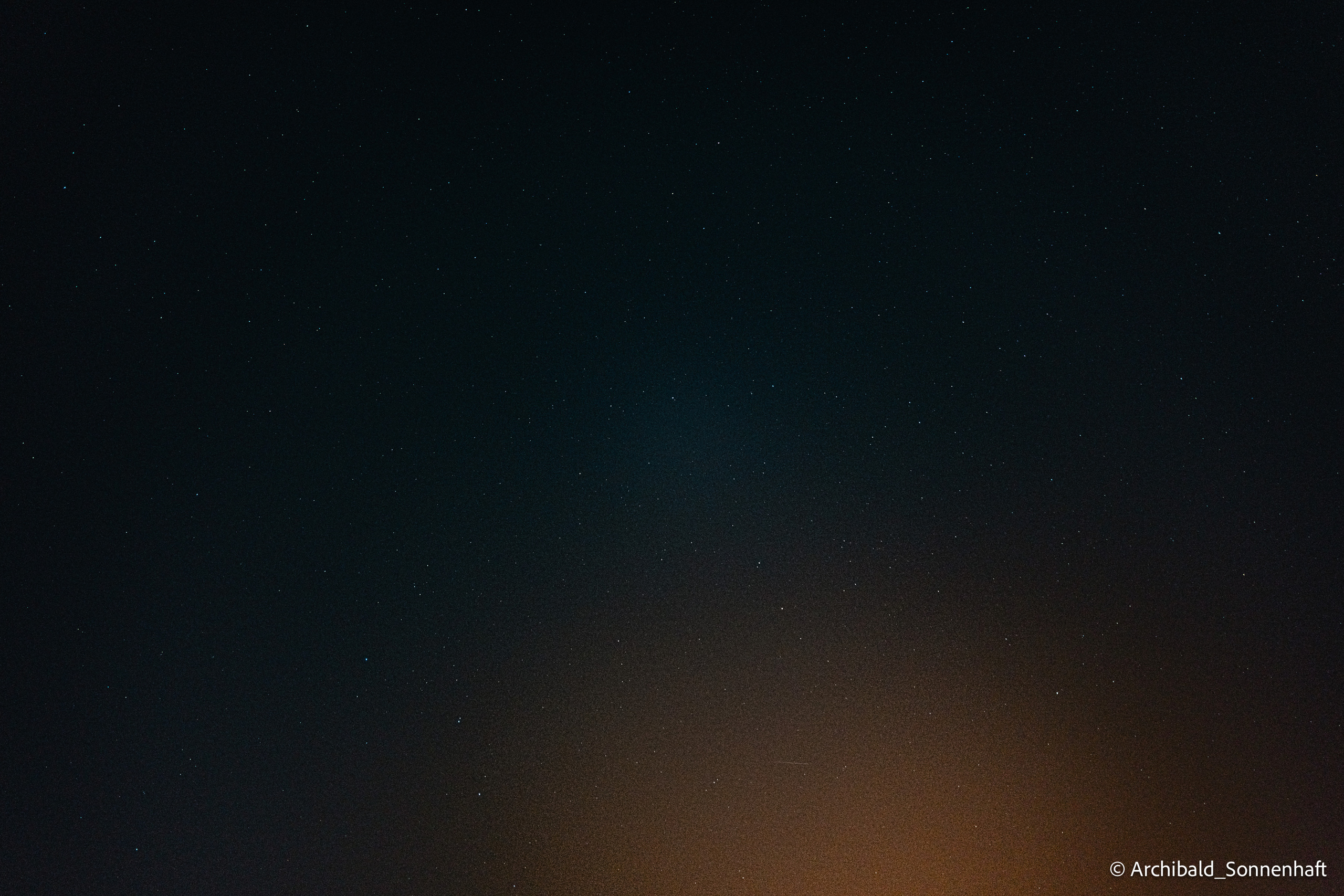 My first astophotography attempt. Photographer in Guangzhou, China. Archibald Sonnenhaft