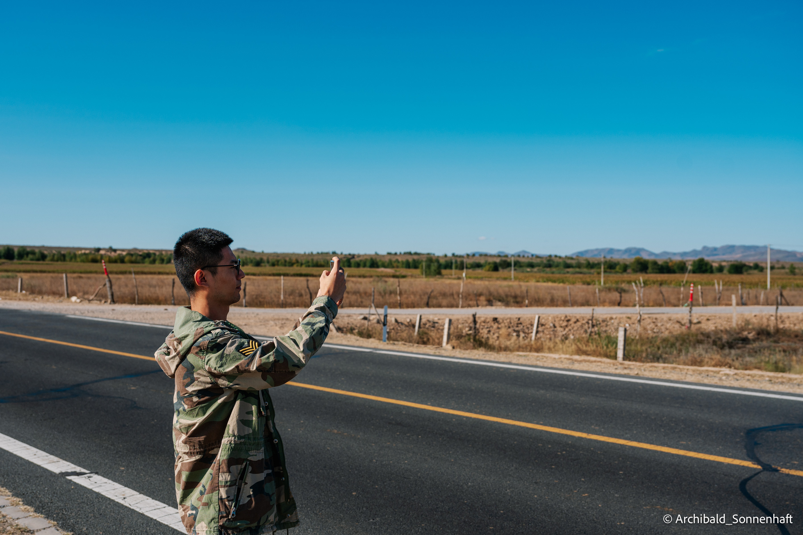 Inner Mongolia, Yulongsha. Photographer in Guangzhou, China. Archibald Sonnenhaft