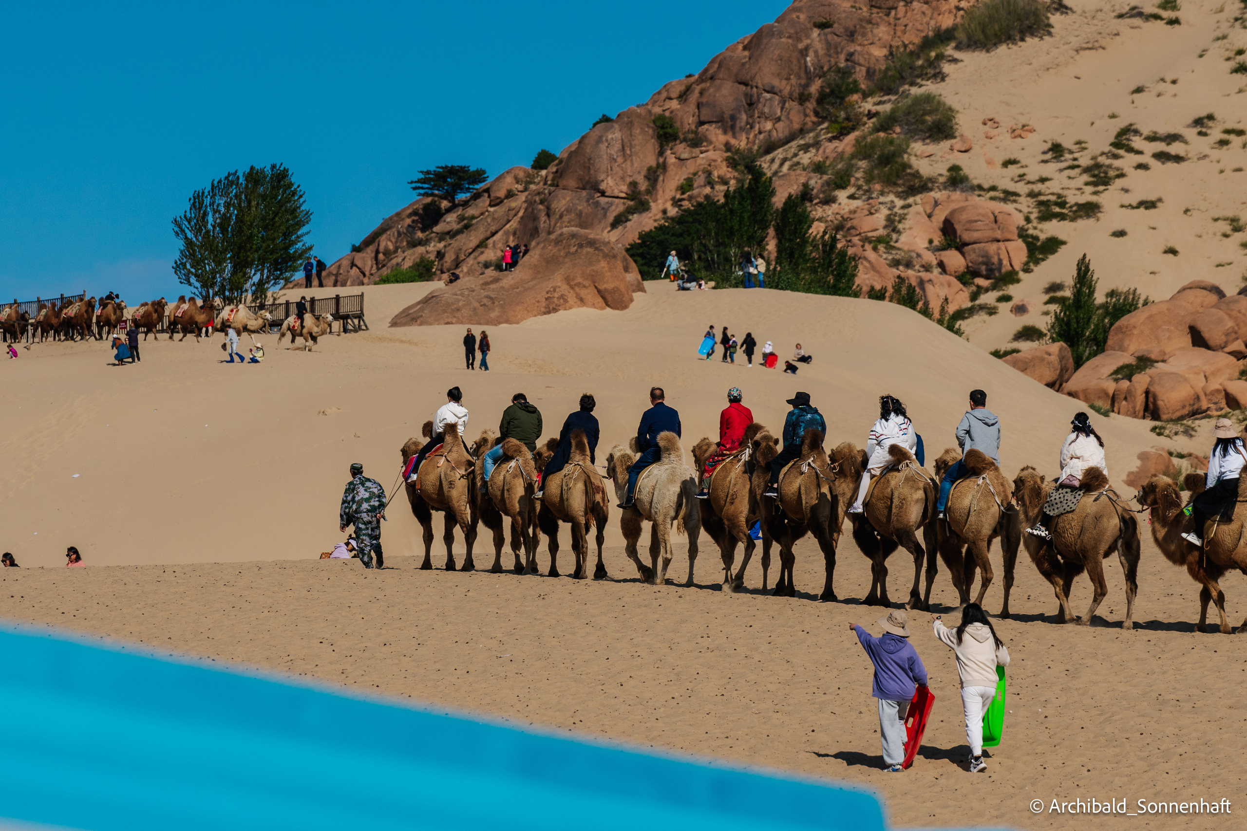 Inner Mongolia, Yulongsha. Photographer in Guangzhou, China. Archibald Sonnenhaft