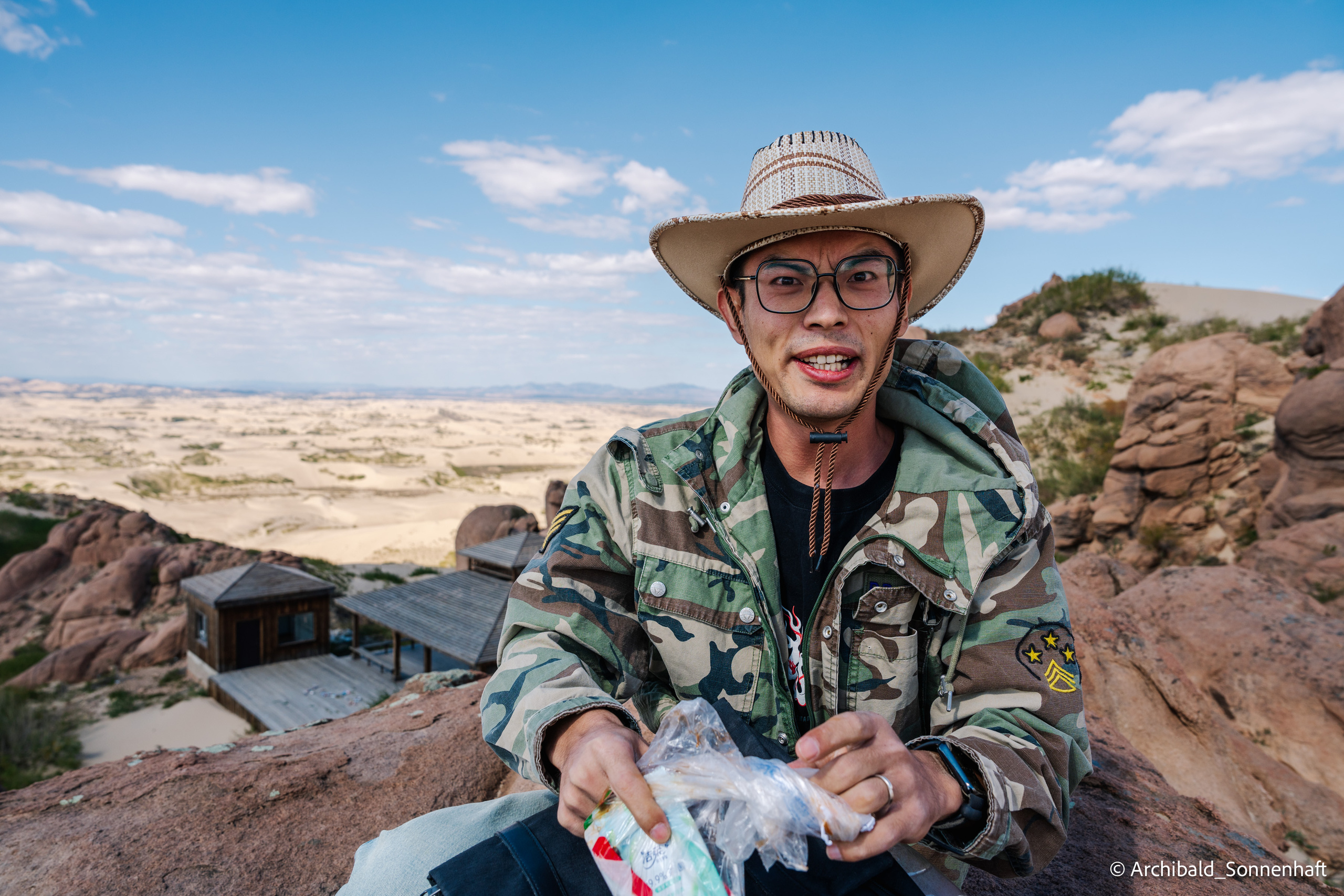 Inner Mongolia, Yulongsha. Photographer in Guangzhou, China. Archibald Sonnenhaft