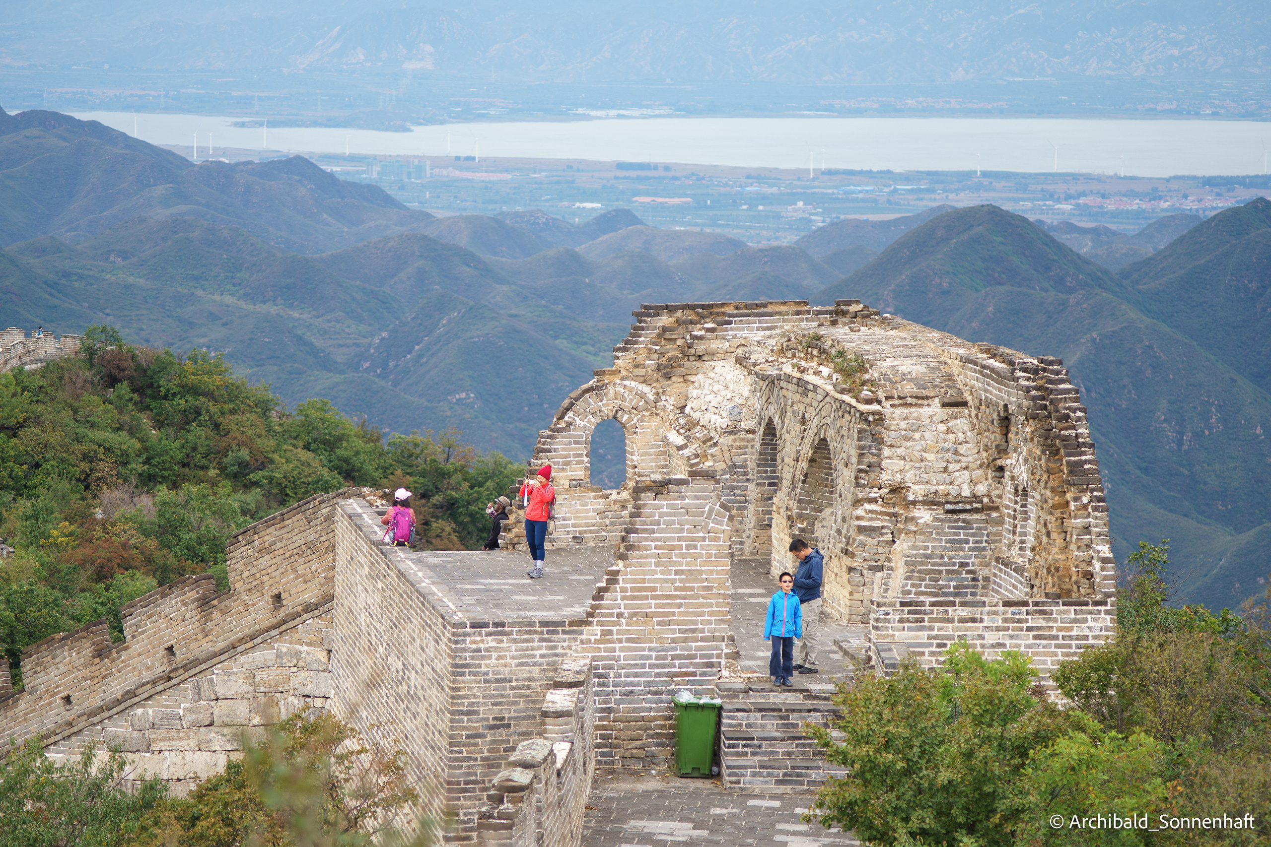 🇨🇳 长城, 北京 (Chinese wall, Beijing), 2019.10. Photographer in Guangzhou, China. Archibald Sonnenhaft