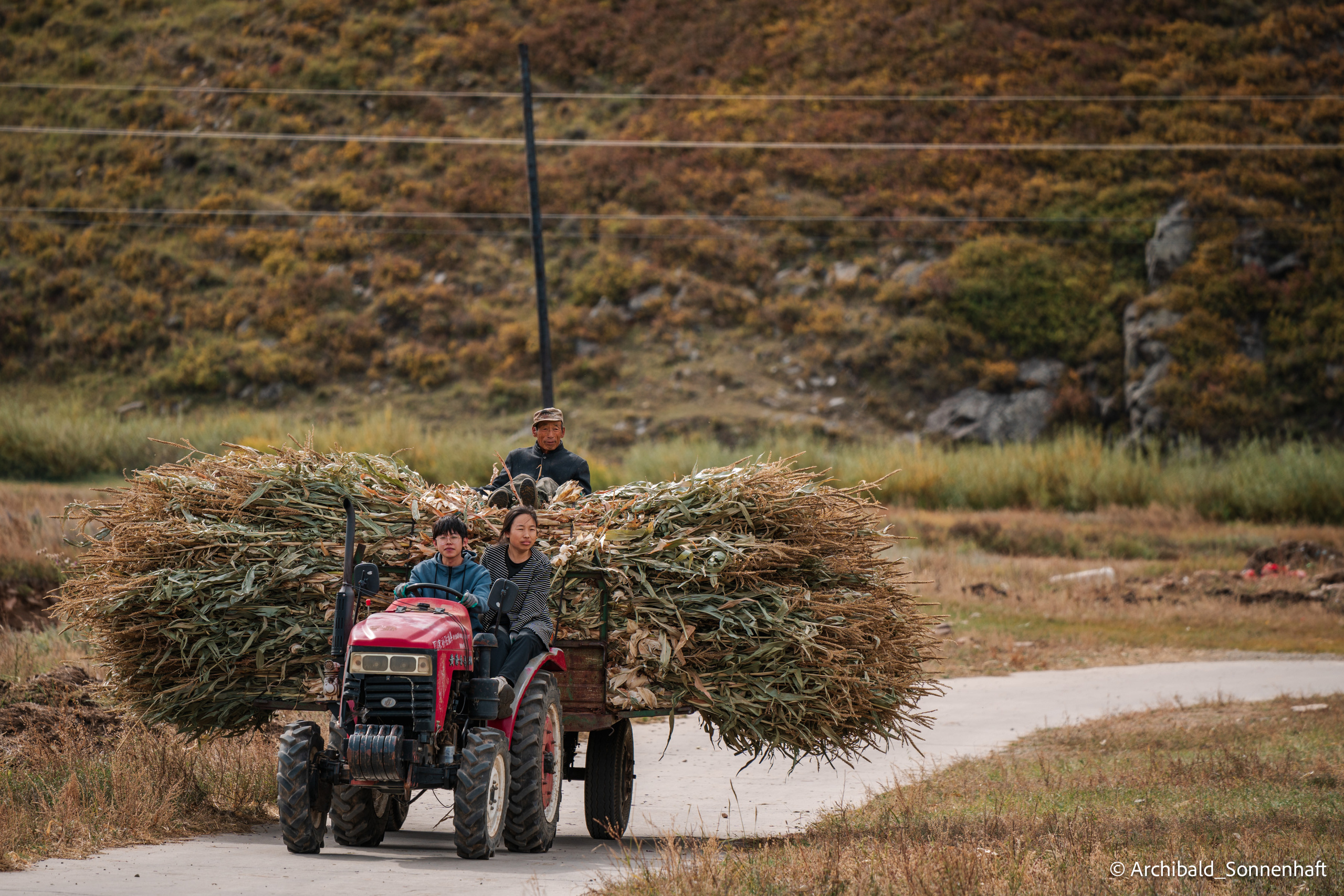 Inner Mongolia. Photographer in Guangzhou, China. Archibald Sonnenhaft