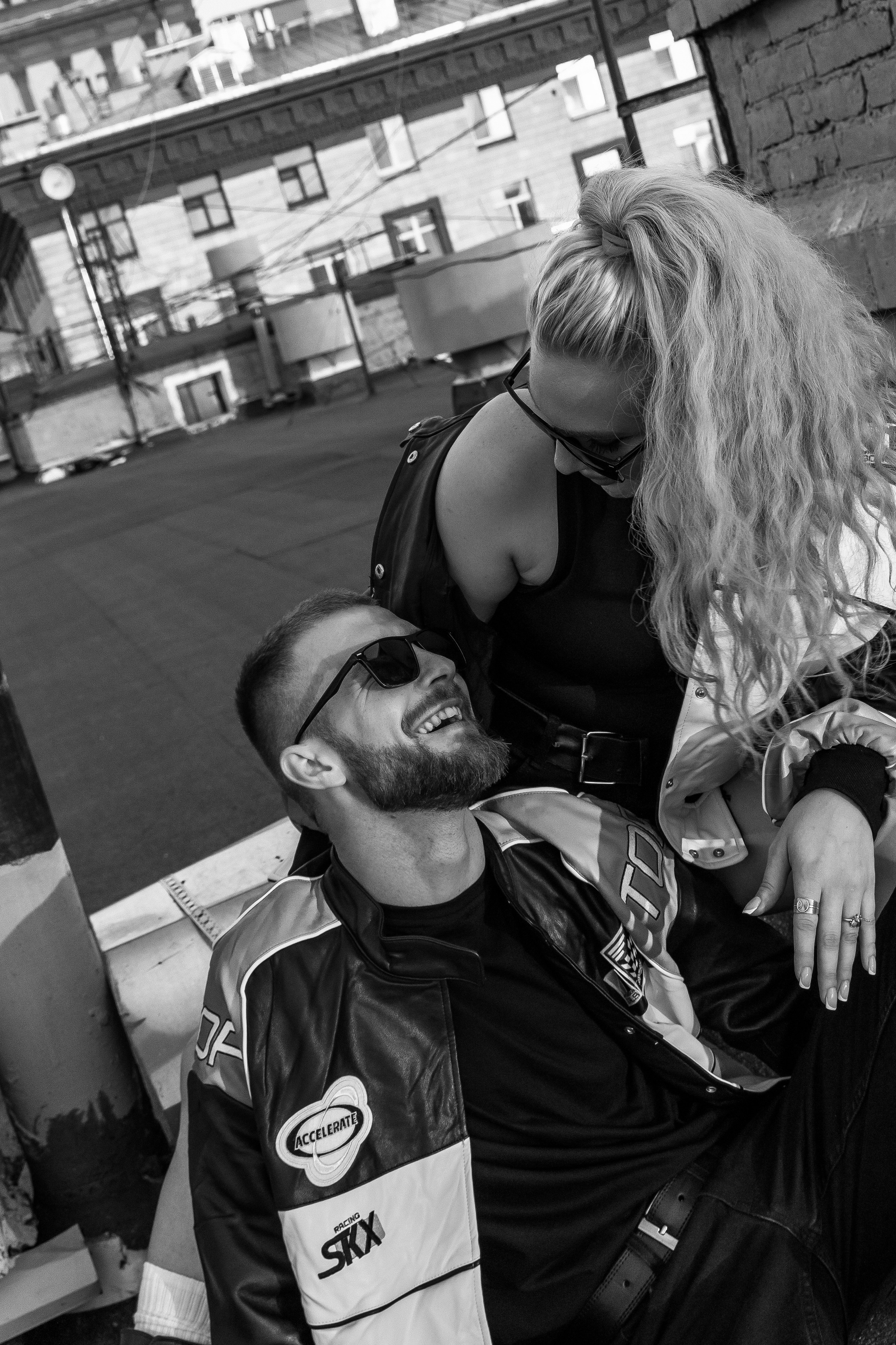 На крыше. Женский фотограф Москва, Лобня