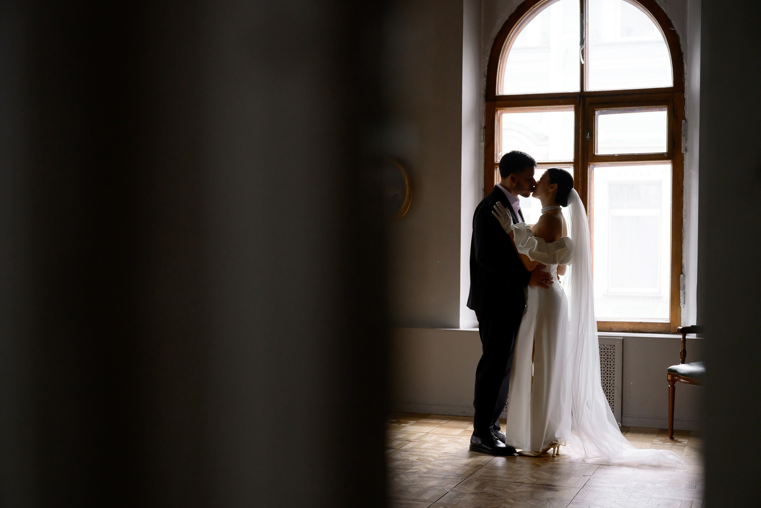 Свадьба для двоих в Москве. Грибоедовский ЗАГС и фотостудия 21 Kult. Semerlina.ru