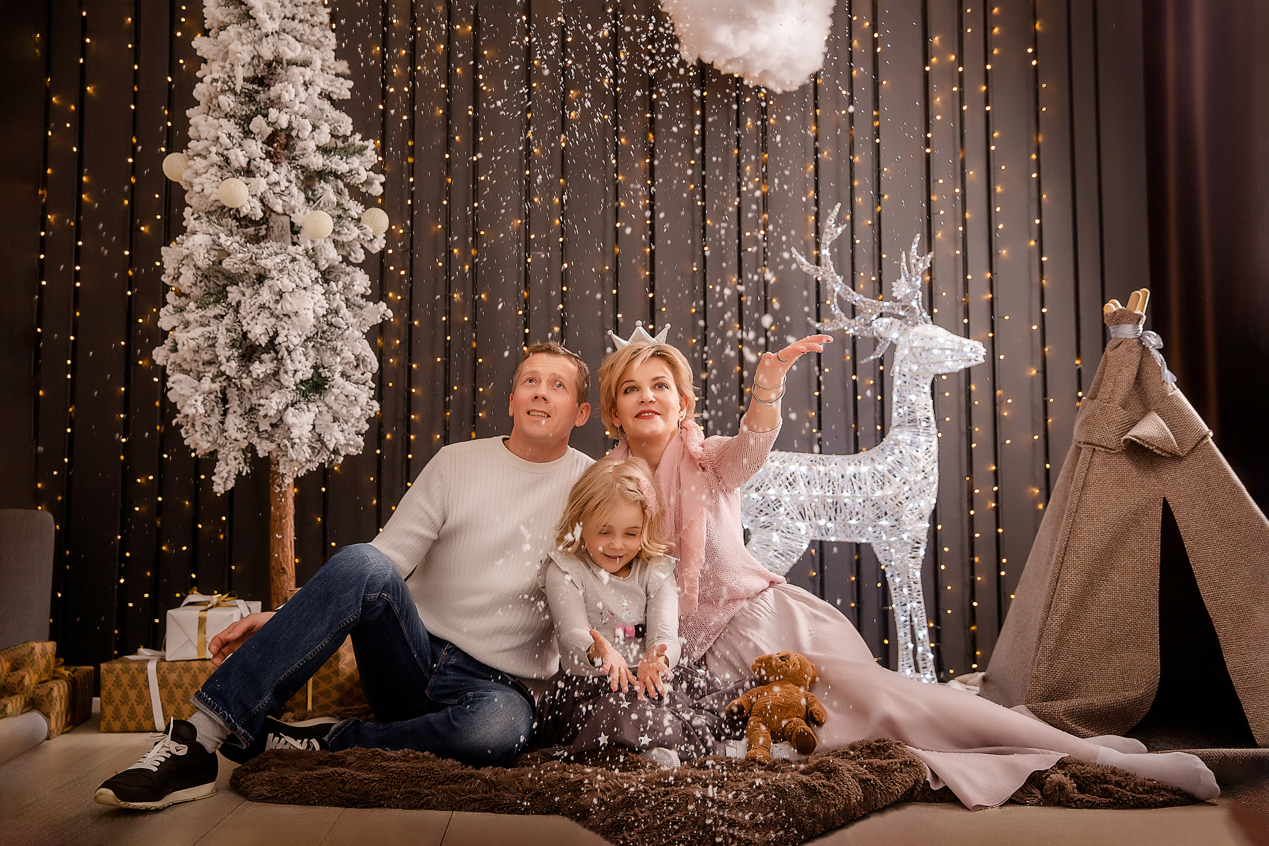 Новогодние фотосессии — фотостудии. Семейный и детский фотограф в Москве Вера Ускова