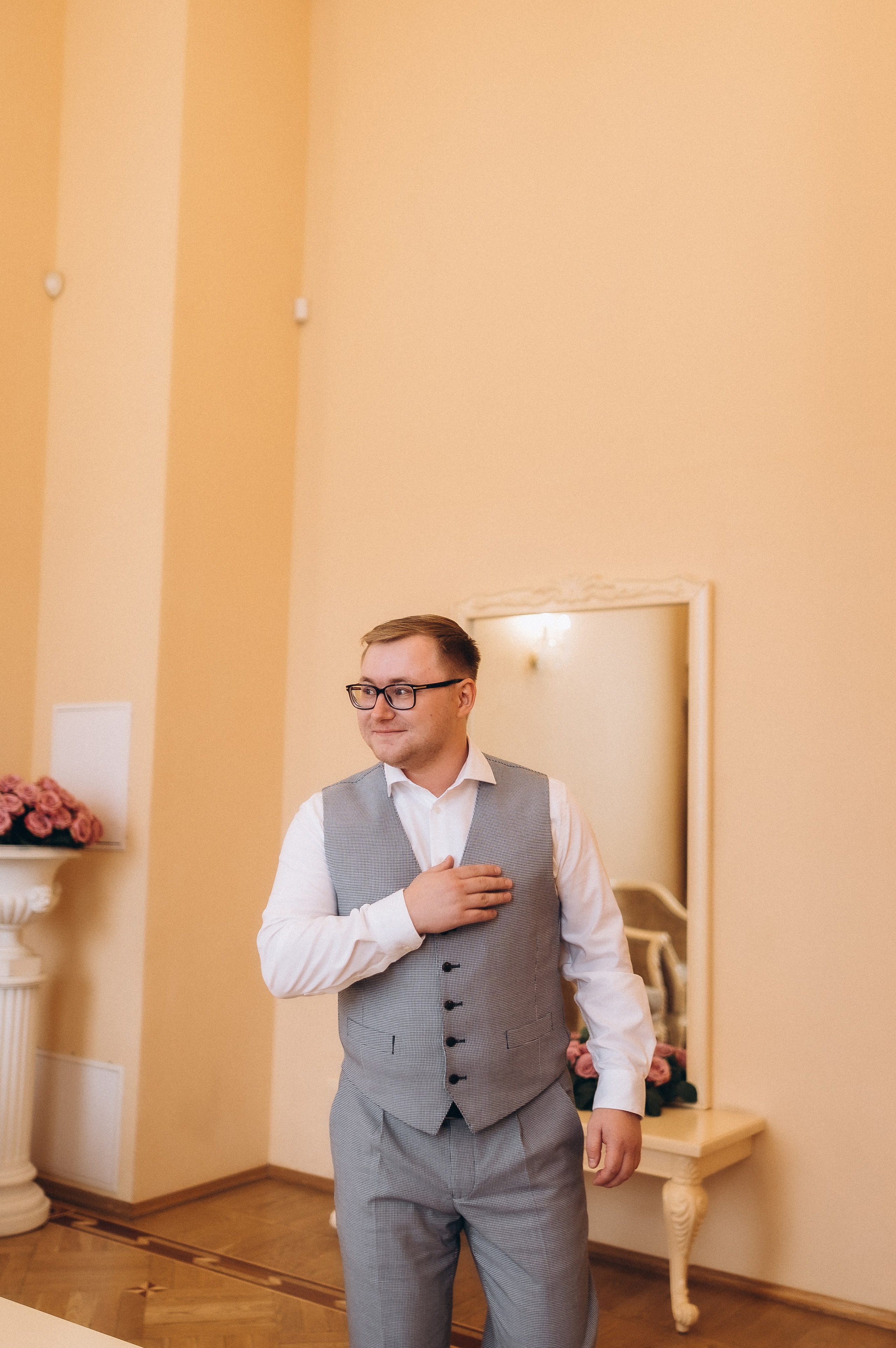 Загс+Оранжерея (камерная свадьба). Фотограф ПИТЕР СПБ Надежда Баранова