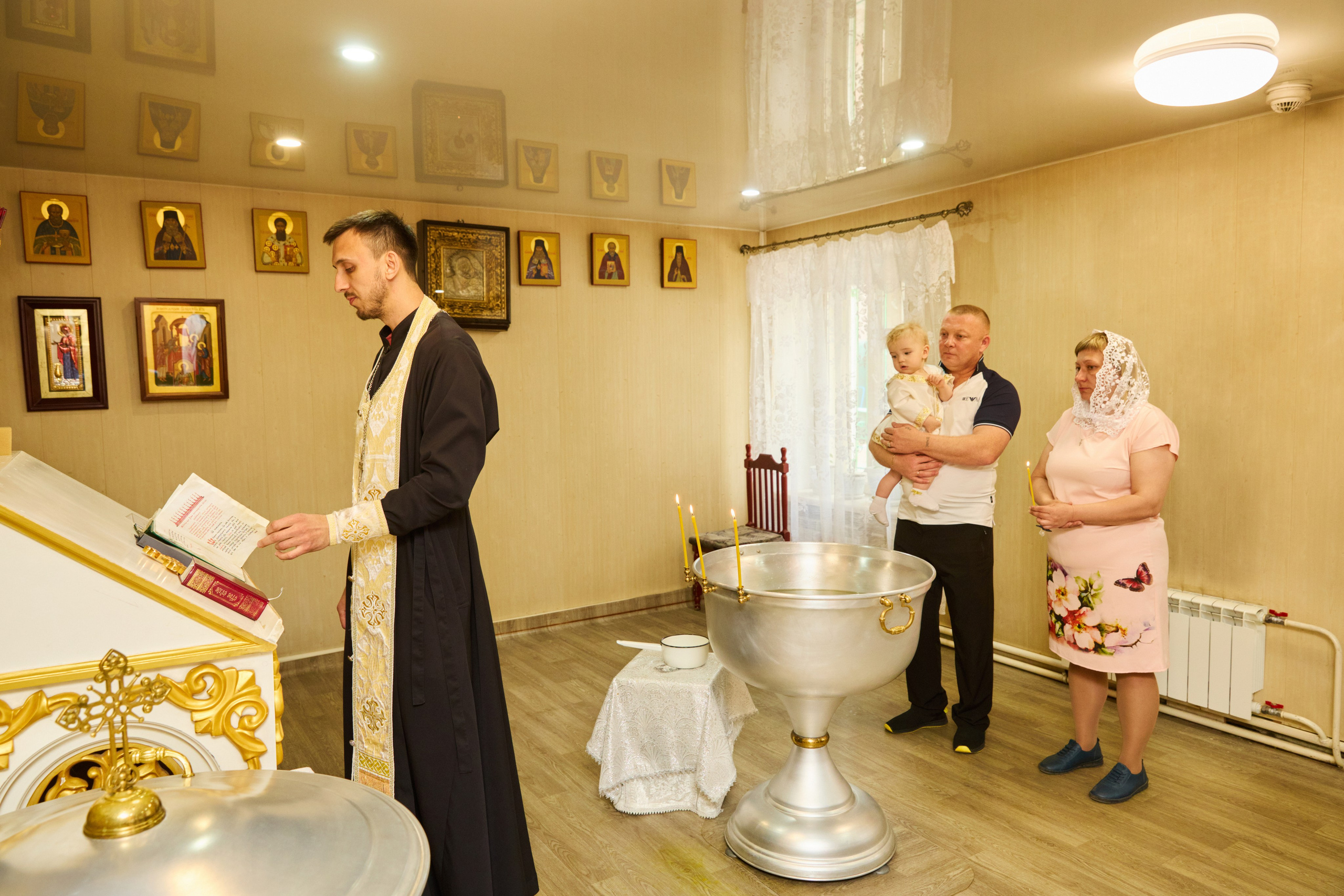 Покровский Кафедральный Собор. Крещение