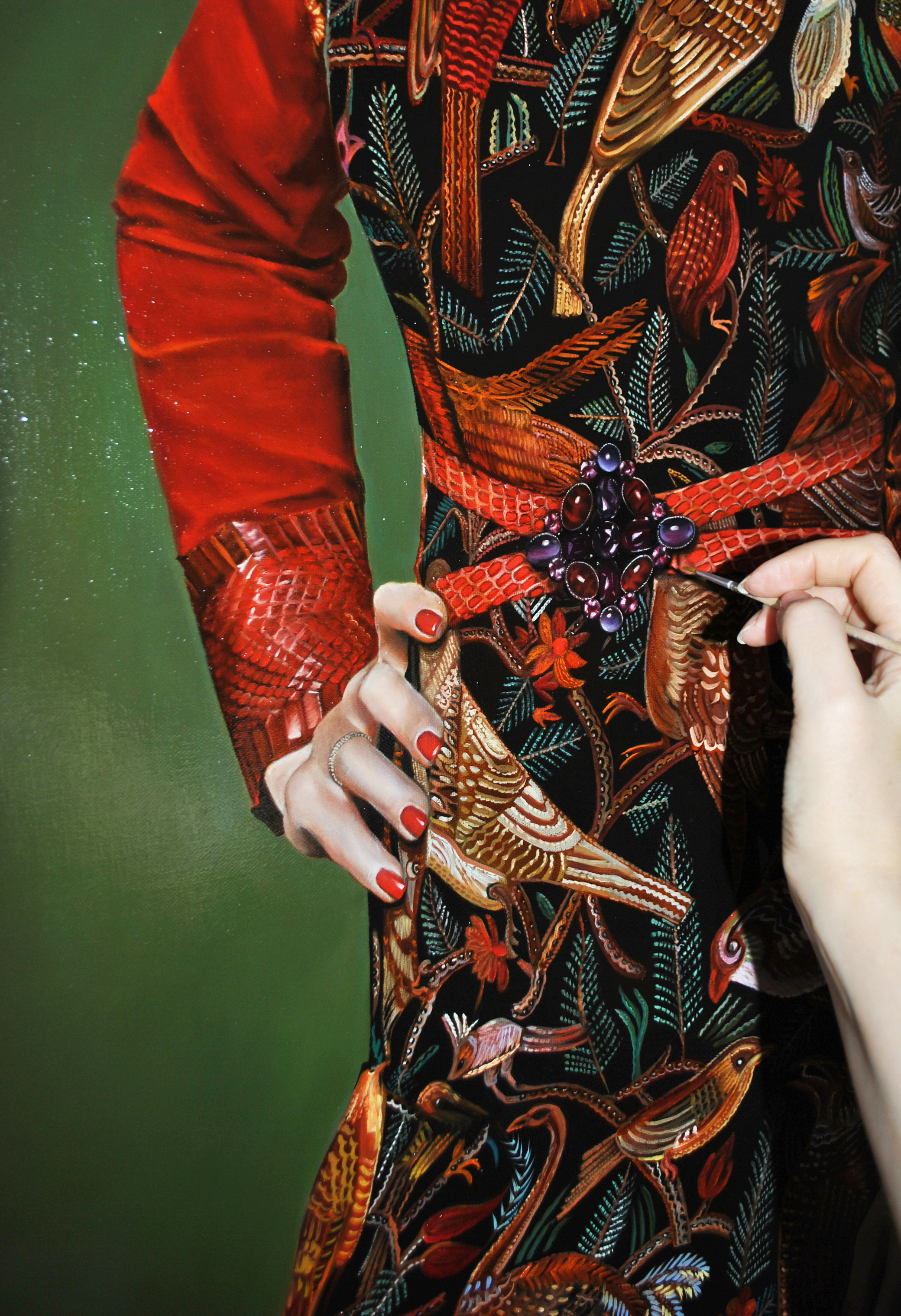 Portrait 140×80 cm → view. Portraits and paintings to order