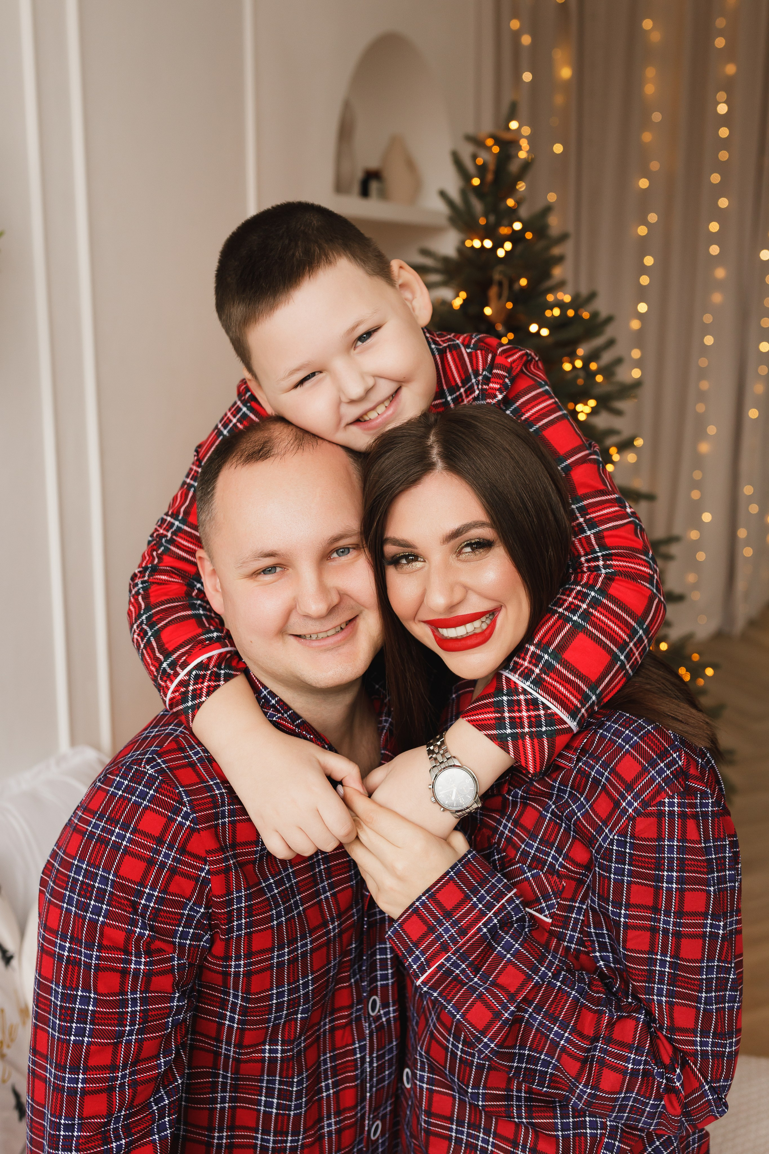 Новогодняя семейная фотосессия. Таня Грин фотограф в Екатеринбурге, продюсирование и стилизация съемок