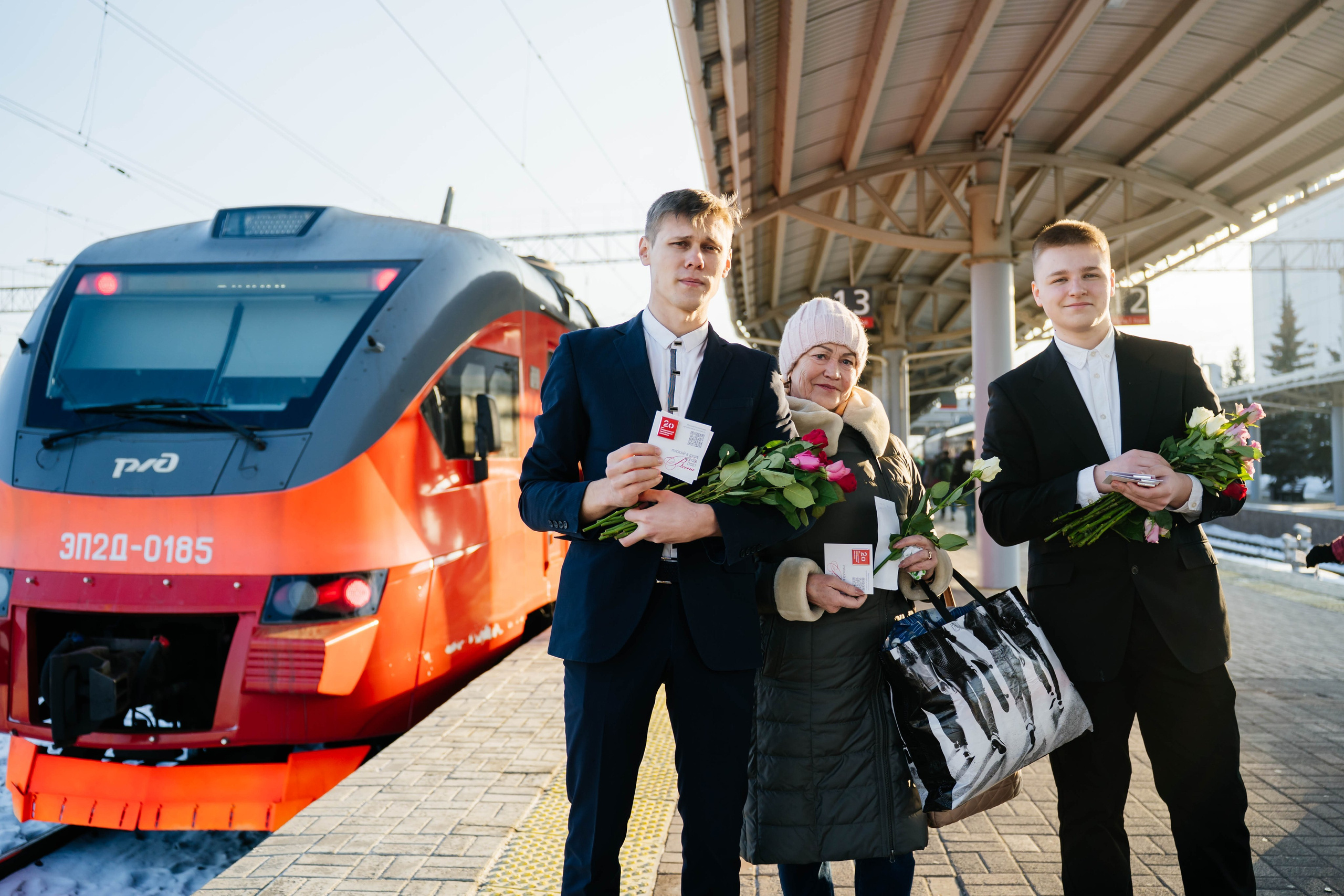 8 марта с РЖД. Видеограф и Фотограф в Челябинске Ксения и Владимир Рюмины