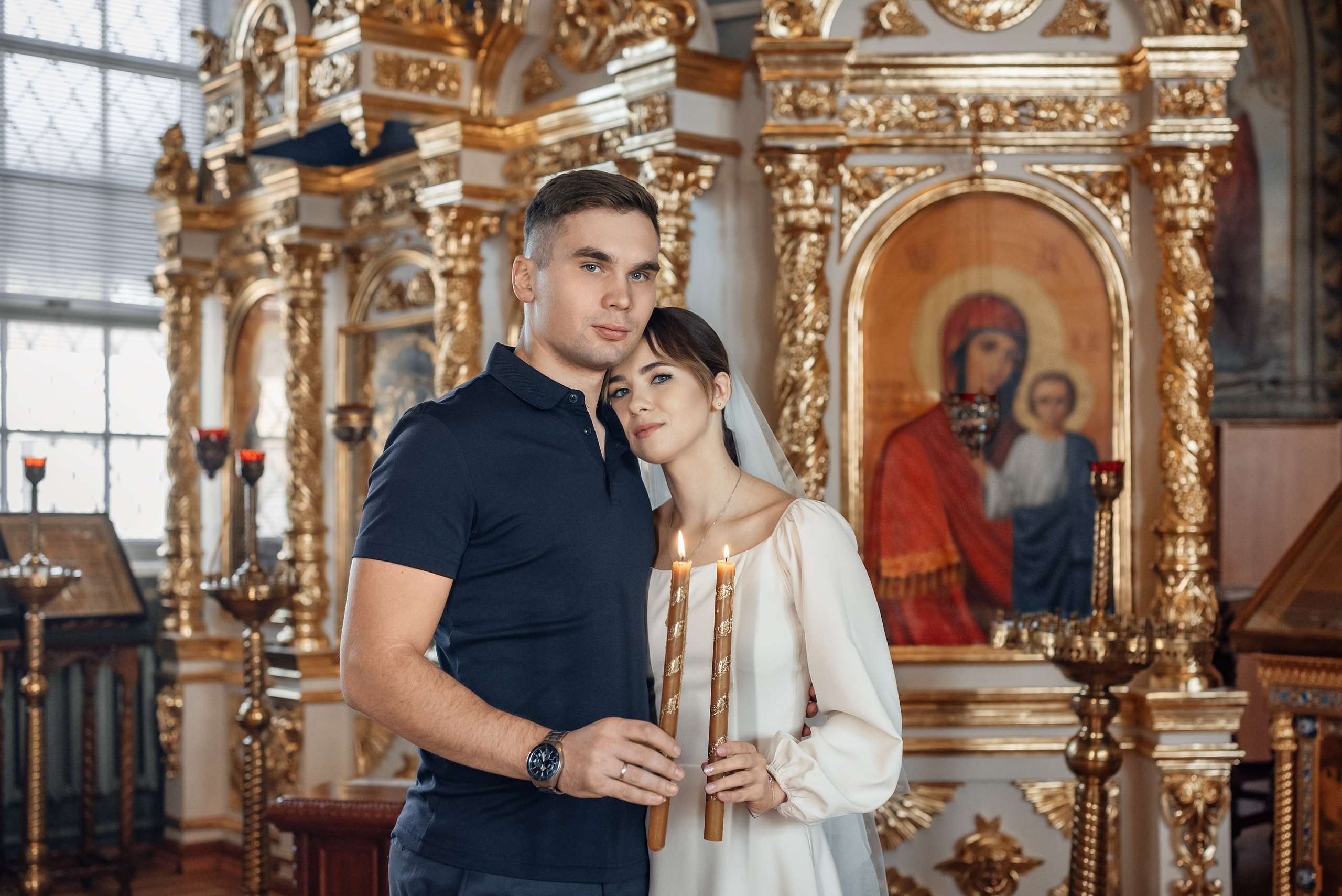 Венчание в храме Иоанна Богослова. Церковный фотограф на Таинство Крещения и Венчания в Оренбурге и Оренбургской области Екатерина Белкина