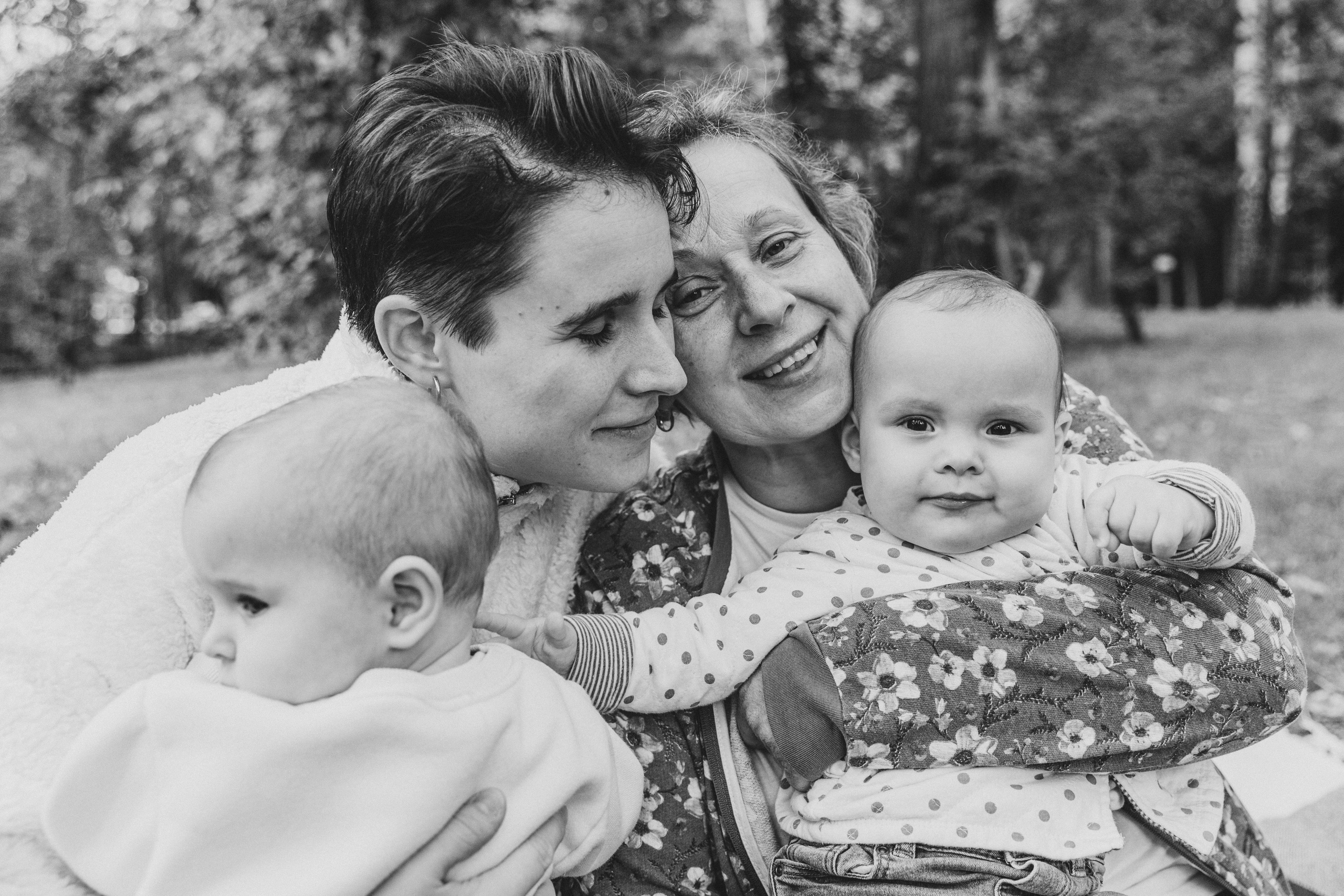 Аня, Вера, Кира и мама. Фотограф-анималист в Москве Соломонова Варвара