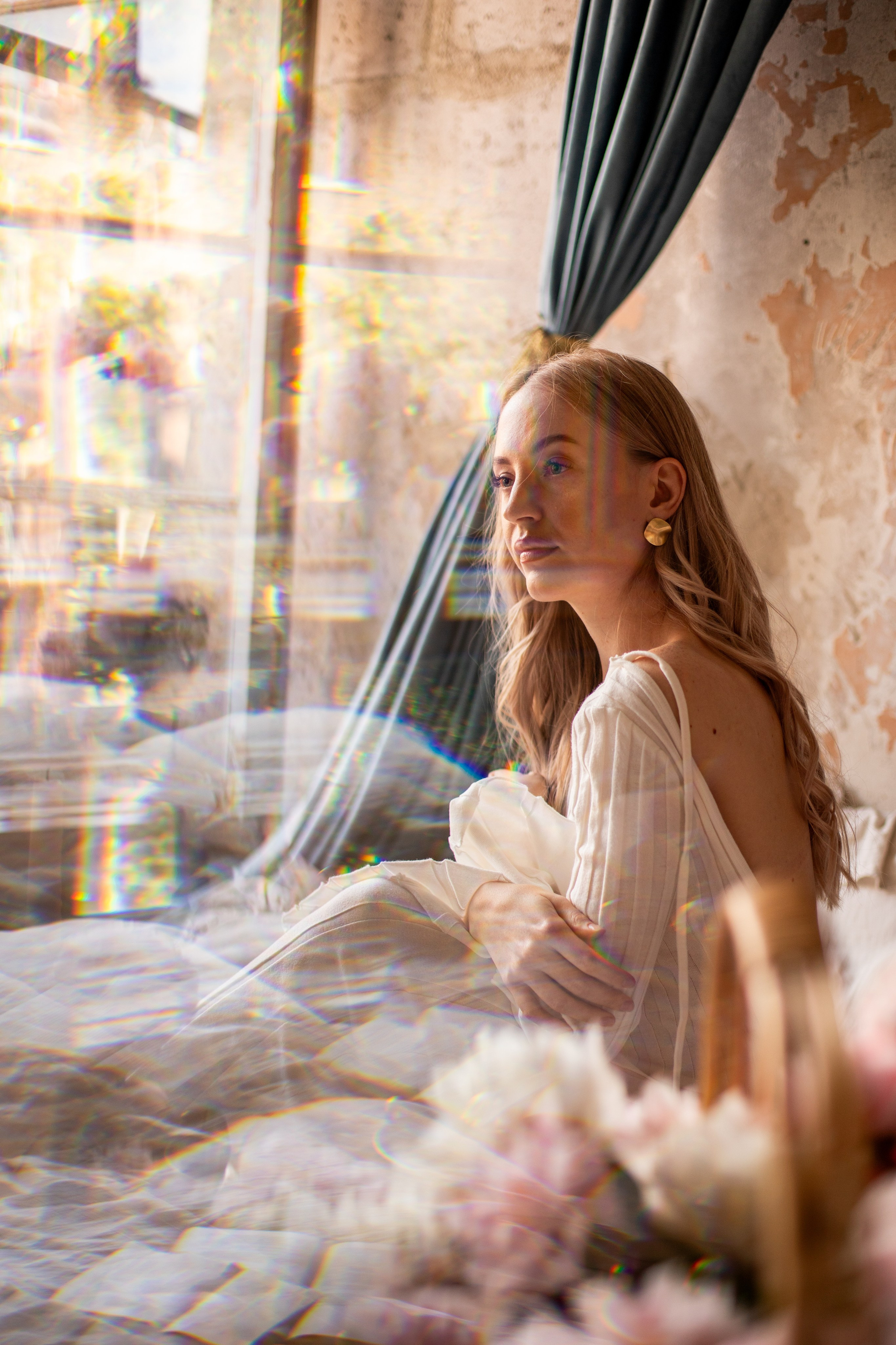 Съемка в живых пионах. Семейный и индивидуальный фотограф в Ростове-на-Дону