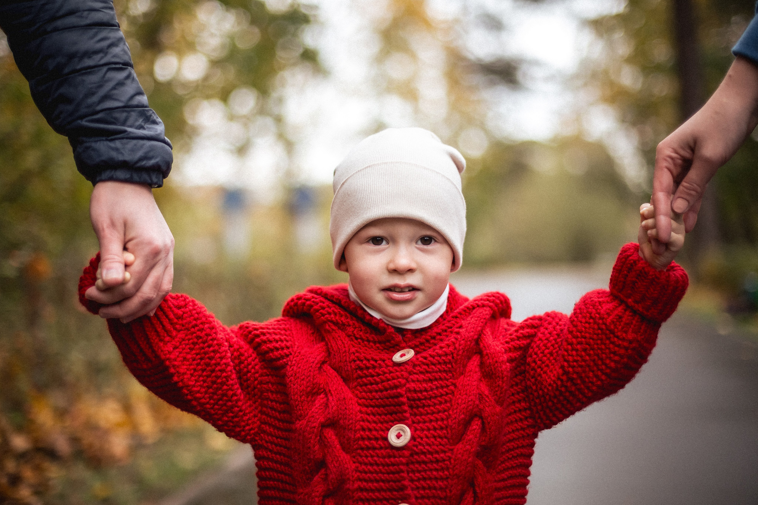 Тепло осени. Леон и родители. Фотограф в Москве Базанова Дарья