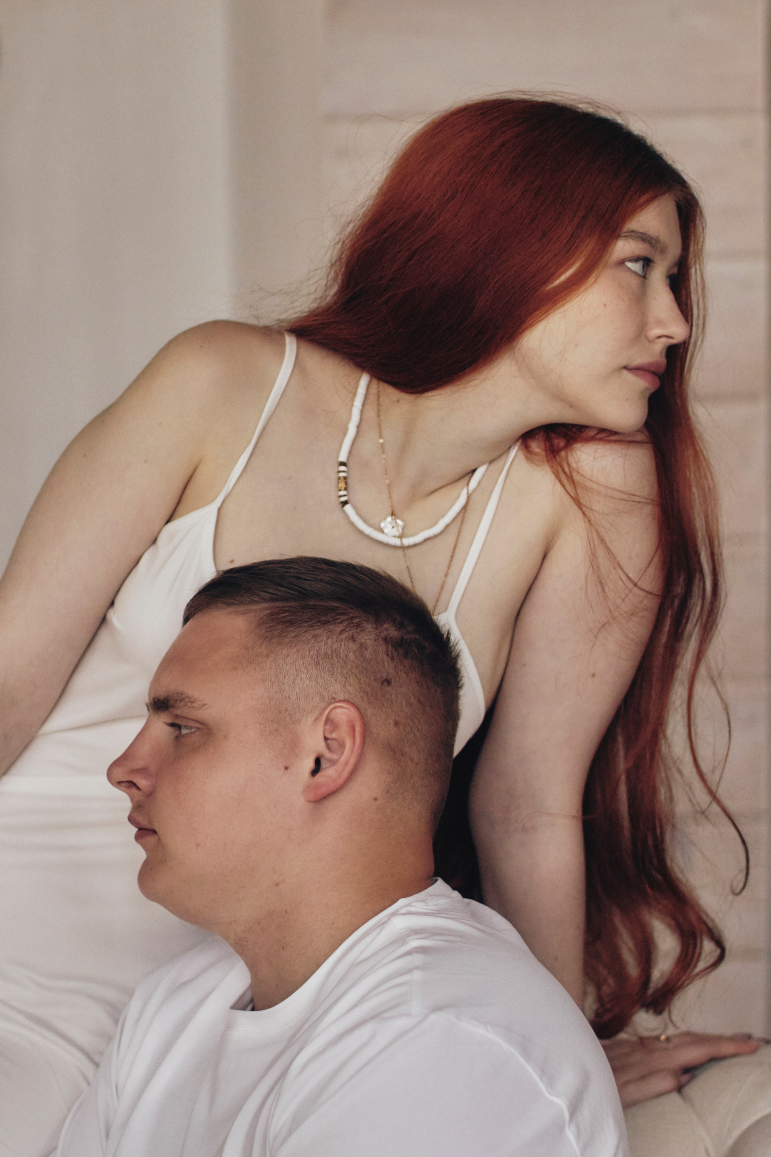 Студийная фотосессия прекрасной пары Арины и Юрия. Семейный и детский фотограф Майя Гришина