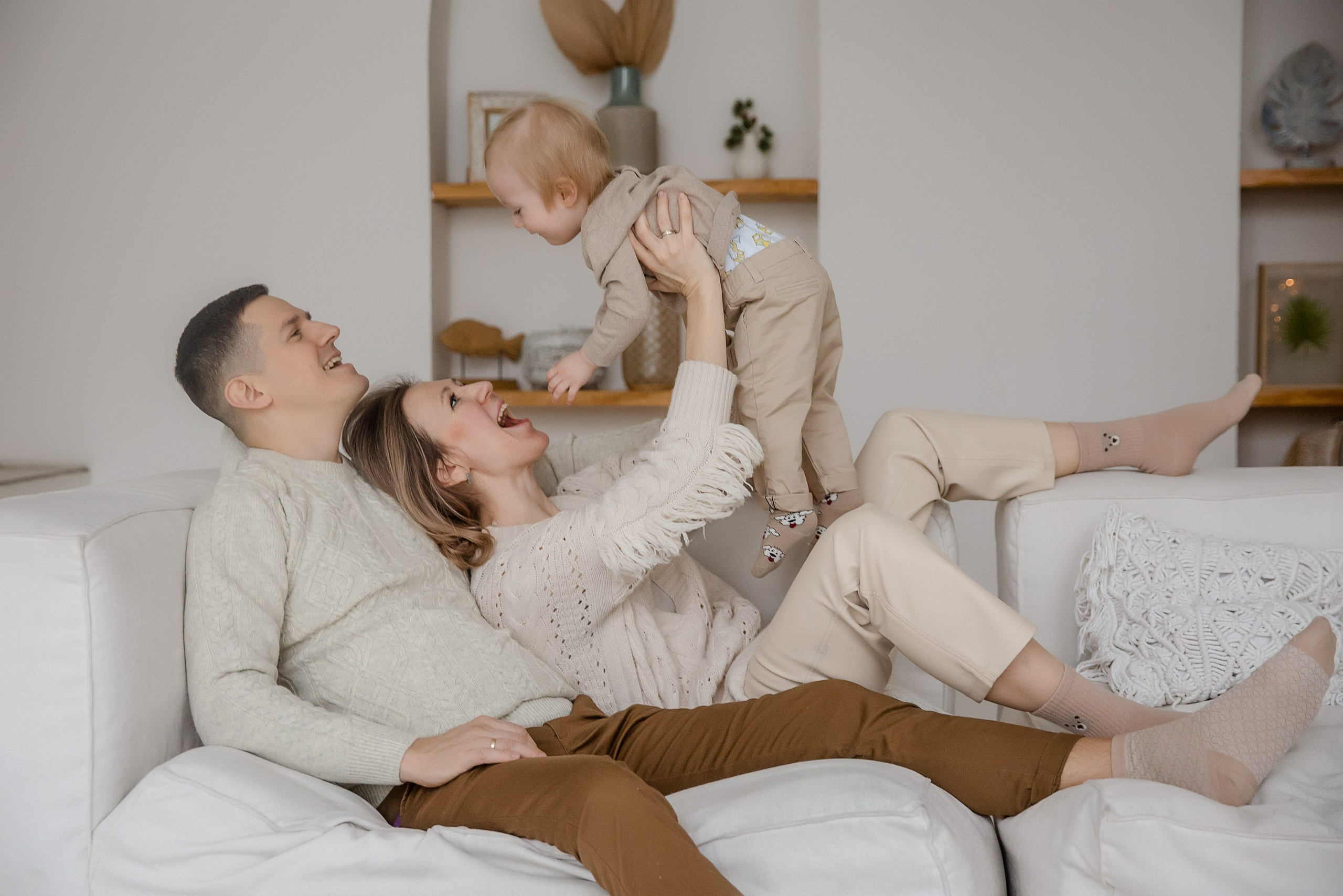 Нескучная новогодняя фотосессия — приношу весь инвентарь с собой. Семейный и детский фотограф в Москве Вера Ускова