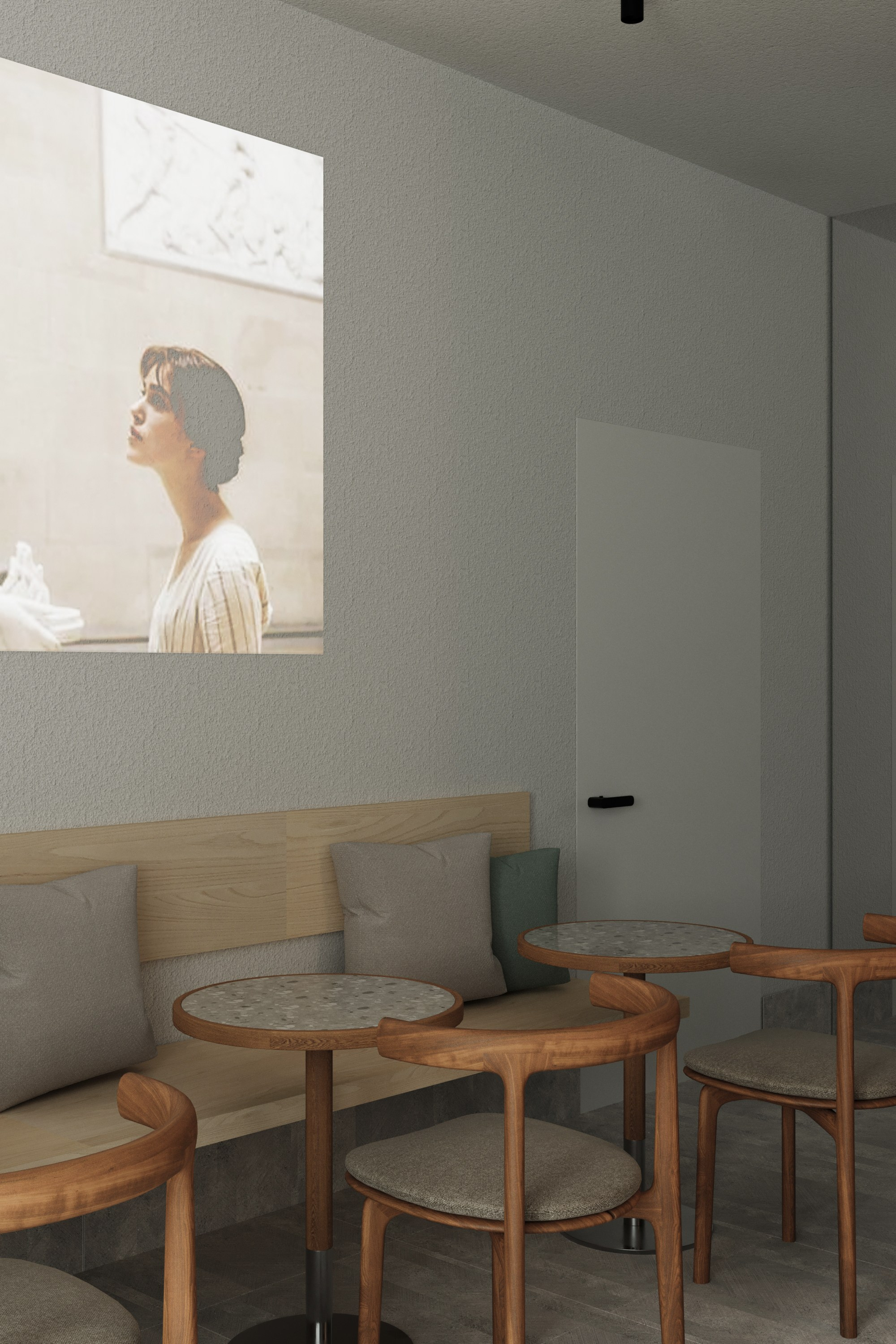 Кофейня — кофе в доме // реализован. Дизайнер интерьера | kolchanova.dsgn