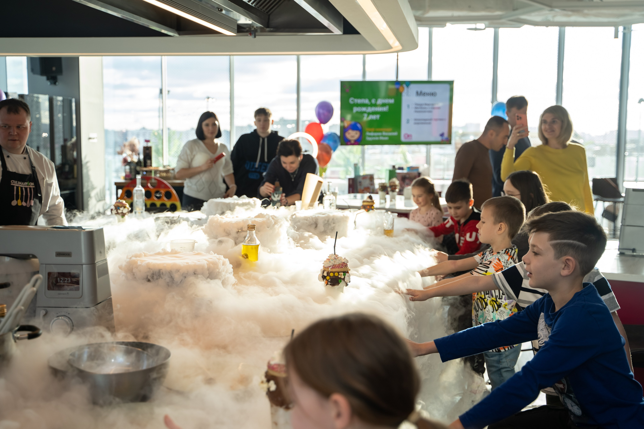 День Рождения в кулинарной студии. Фотограф в Одинцово, Москве