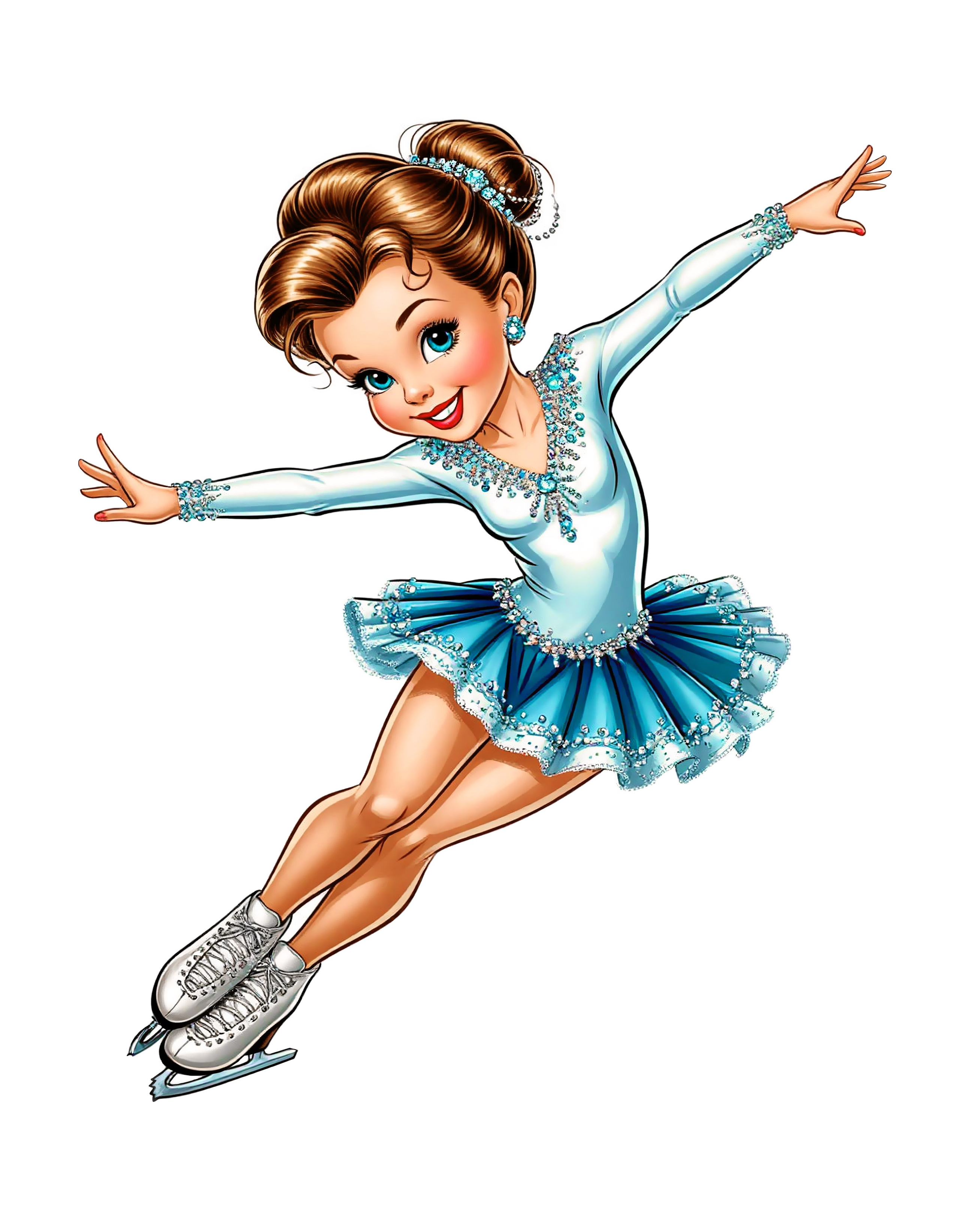 ФК девочки на белом фоне. Фигурное катание для взрослых и детей на Васильевском 🌟