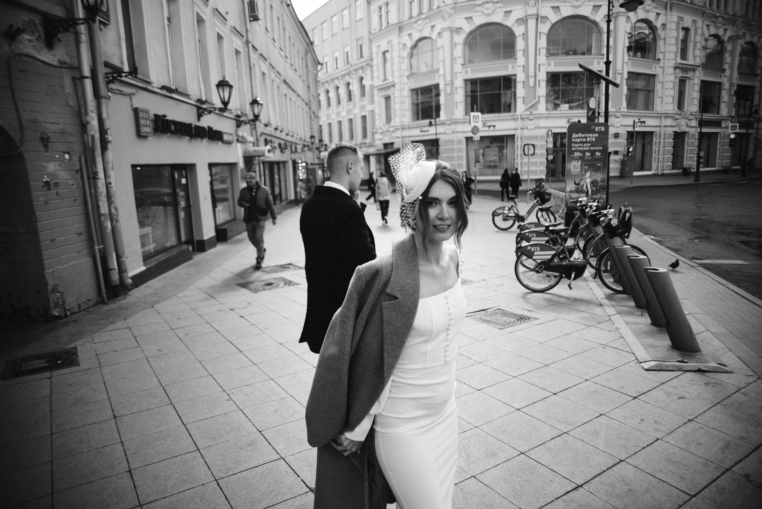Егор и Виктория Грибоедовский ЗАГС и прогулка по городу. Фотограф Лола Волна, город Москва