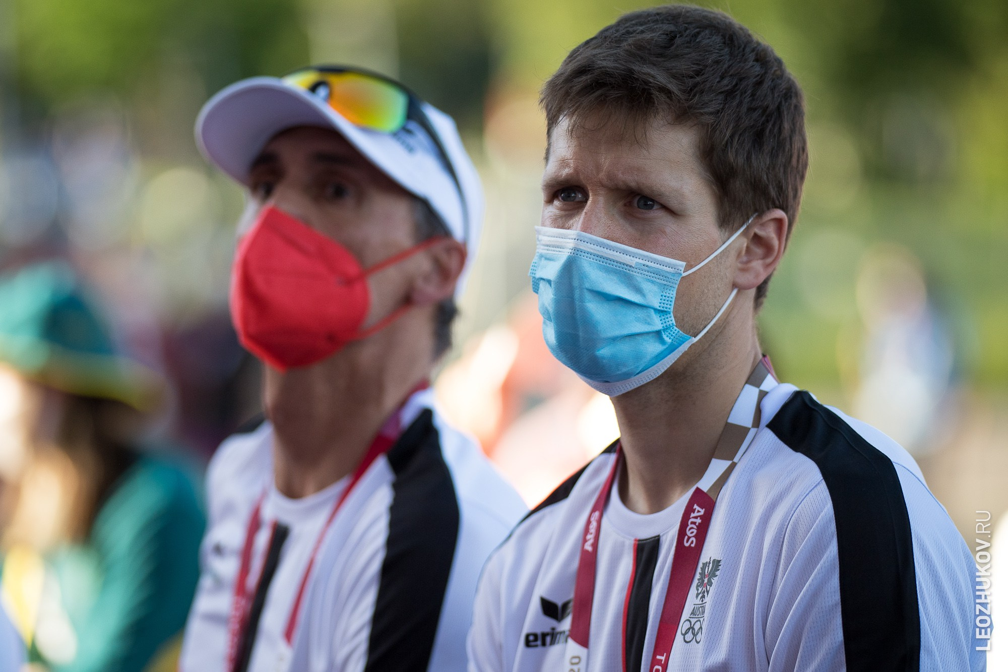 Tokyo-2020 Olympic games. Sports photographer Leonid Zhukov