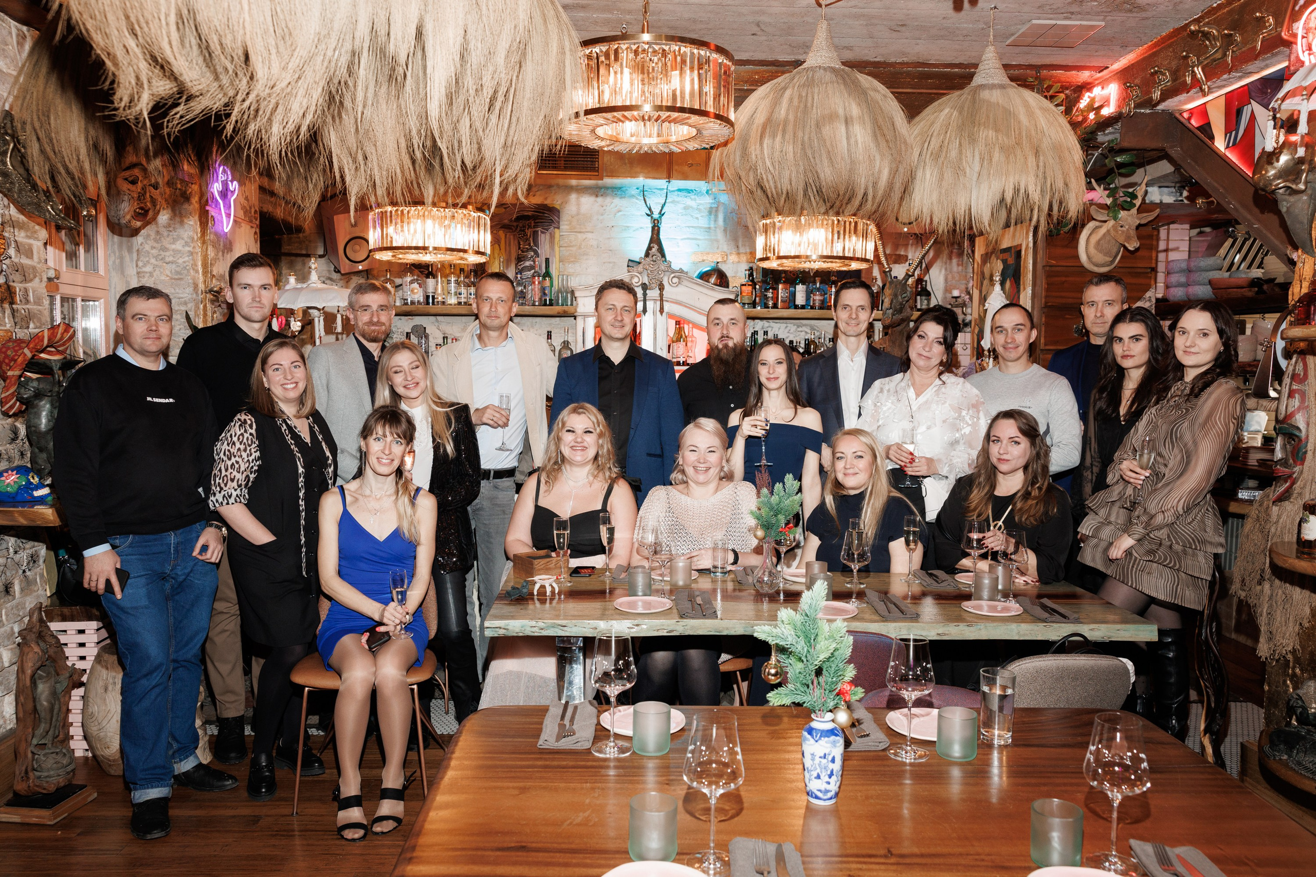 Новогодний корпоратив в Villa Mr Pinky. Фотограф в Санкт-Петербурге — Сергей Петров