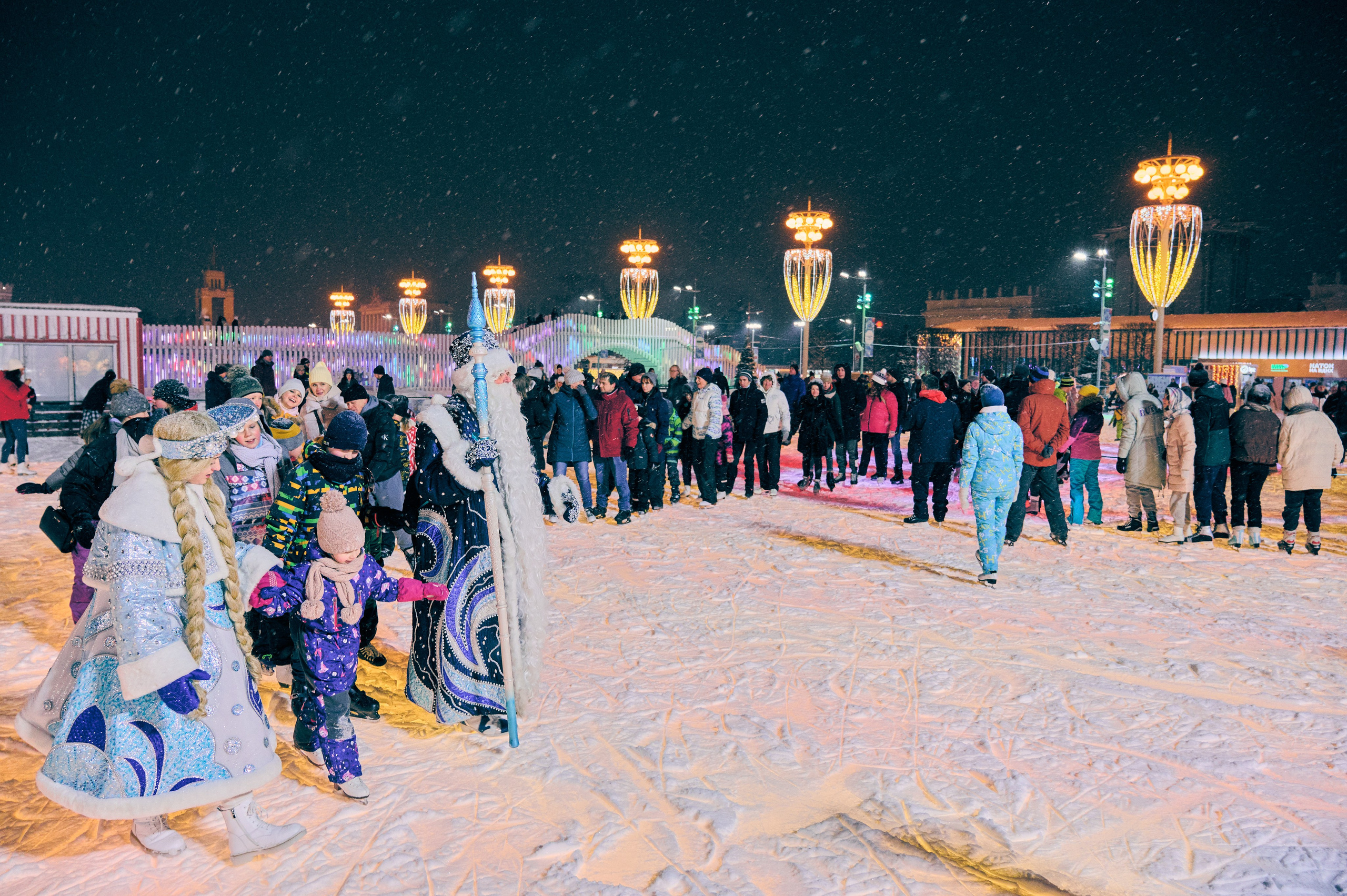 Линия жизни и Дед Мороз на ВДНХ. Никита Хохловский фото и видео продакшн