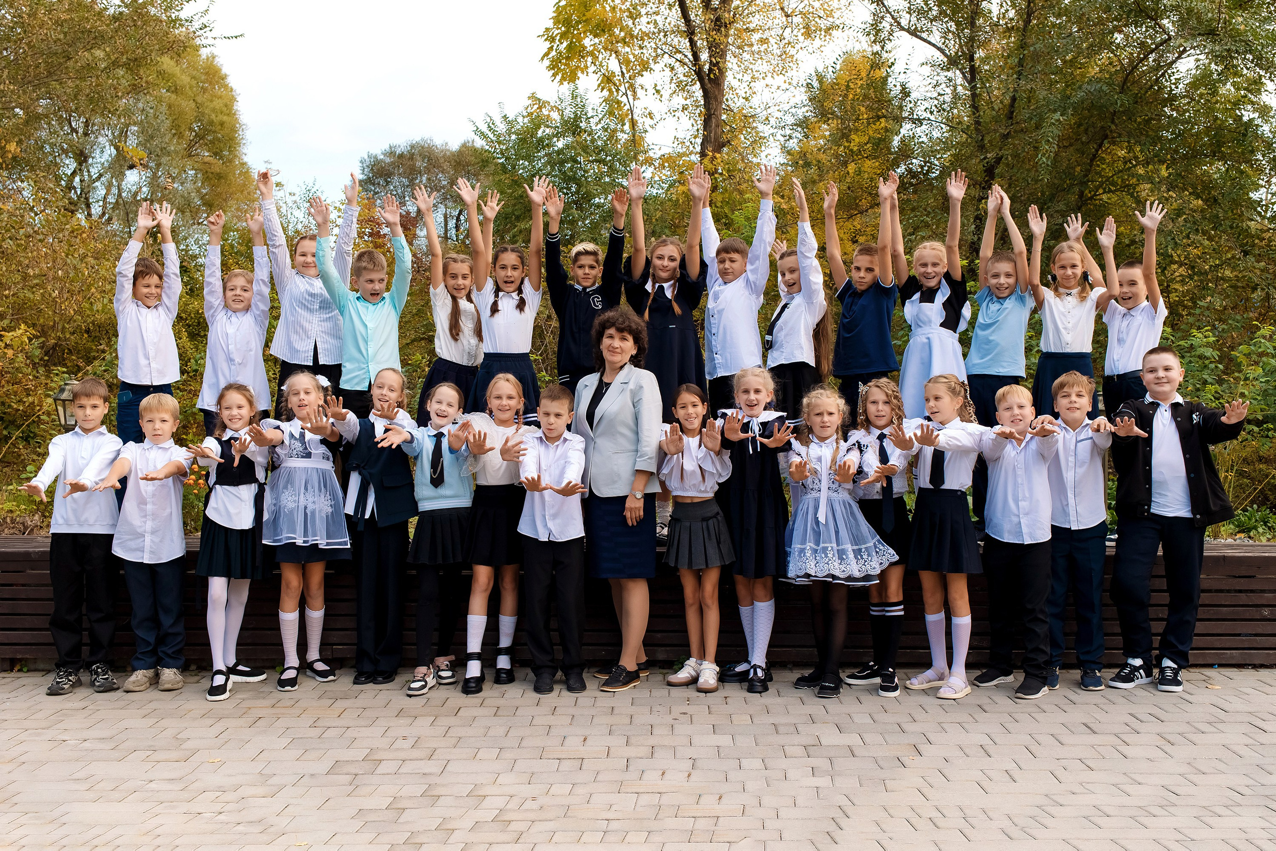 Школа 17, 4 класс. Фотограф Любовь Корниенко, Примоский край