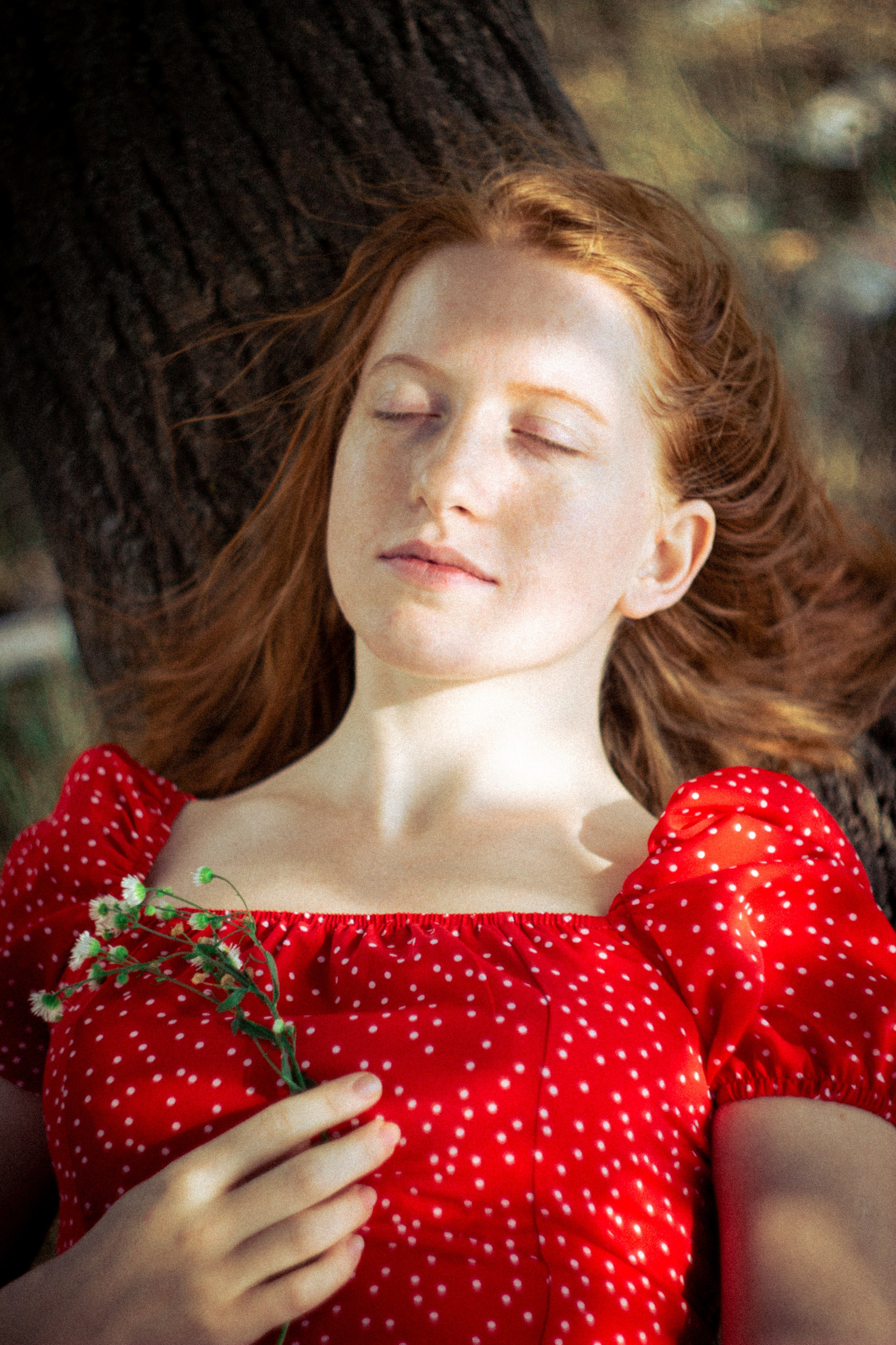 Платье в горошек. • Фотограф Александра Светозар Алчевск •