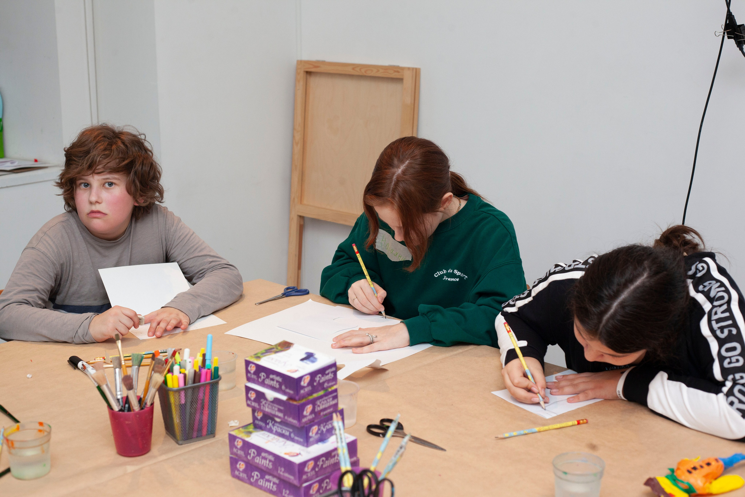 Детский мастер-класс в ММОМА. Stanislav Baryshev — People. Emotions. Atmosphere