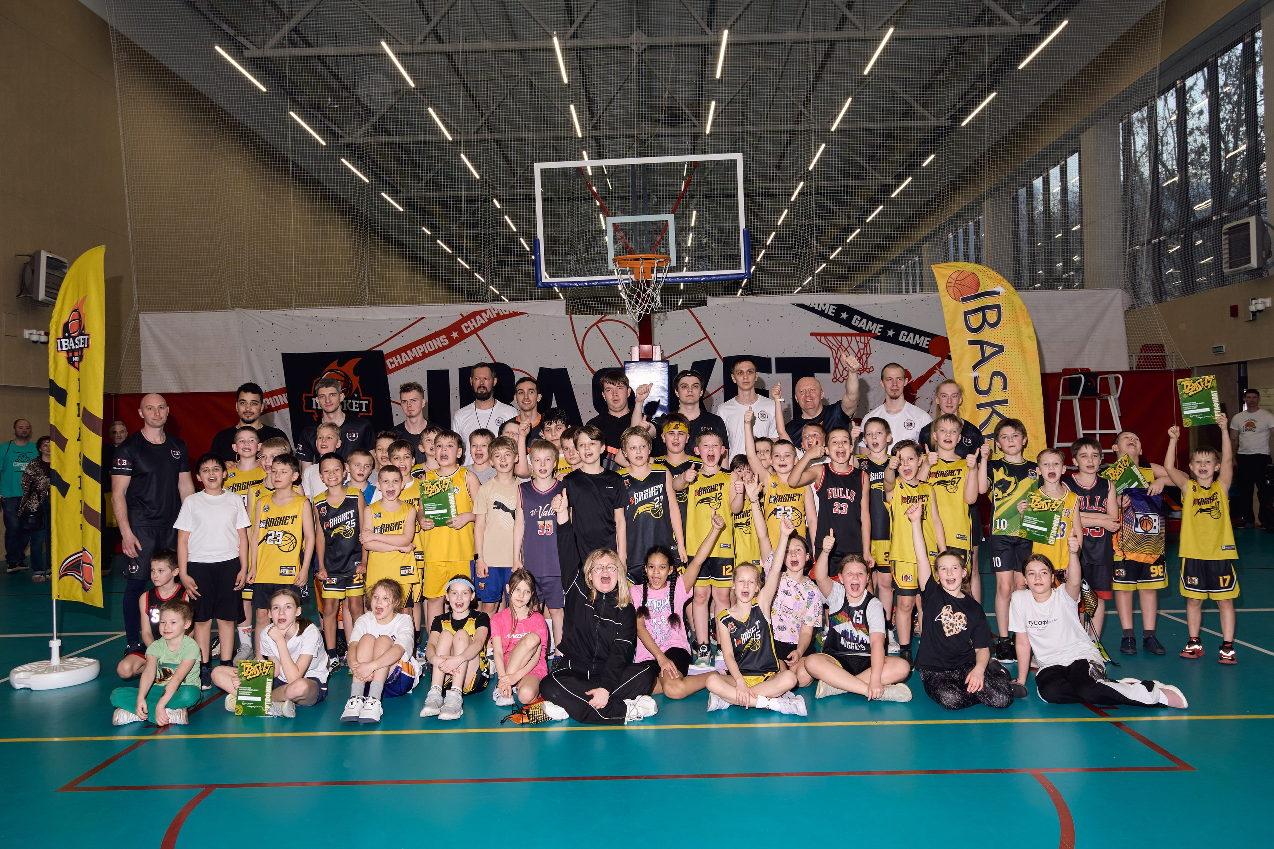 Репортаж с баскетбола (дети). Портретный и репортажный фотограф Вадим Эпов