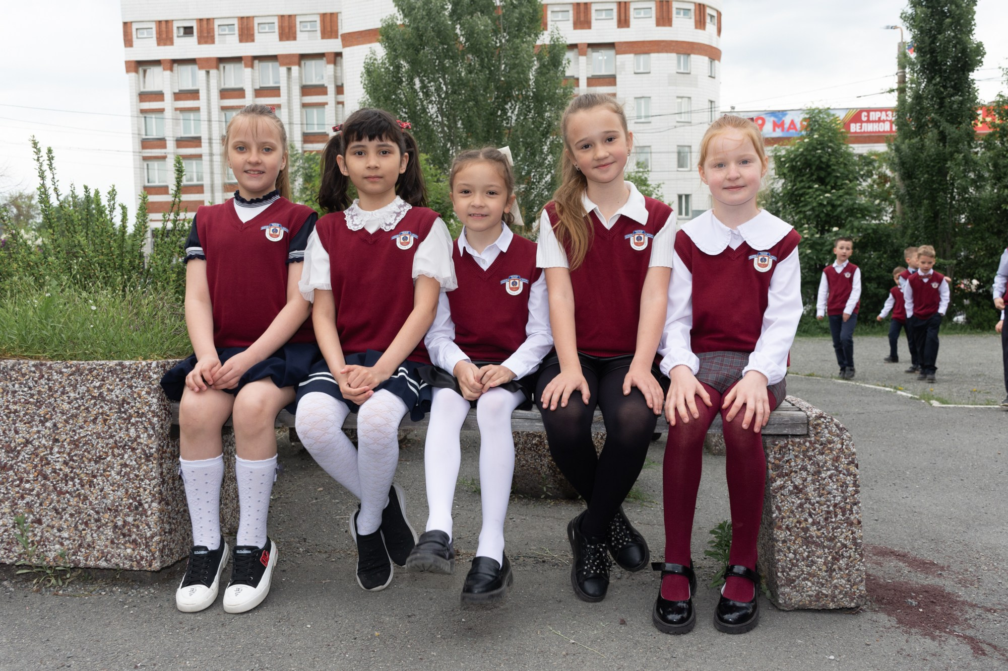 Выпуск первого класса (Гимназия 1). Фотограф Максим Буряк