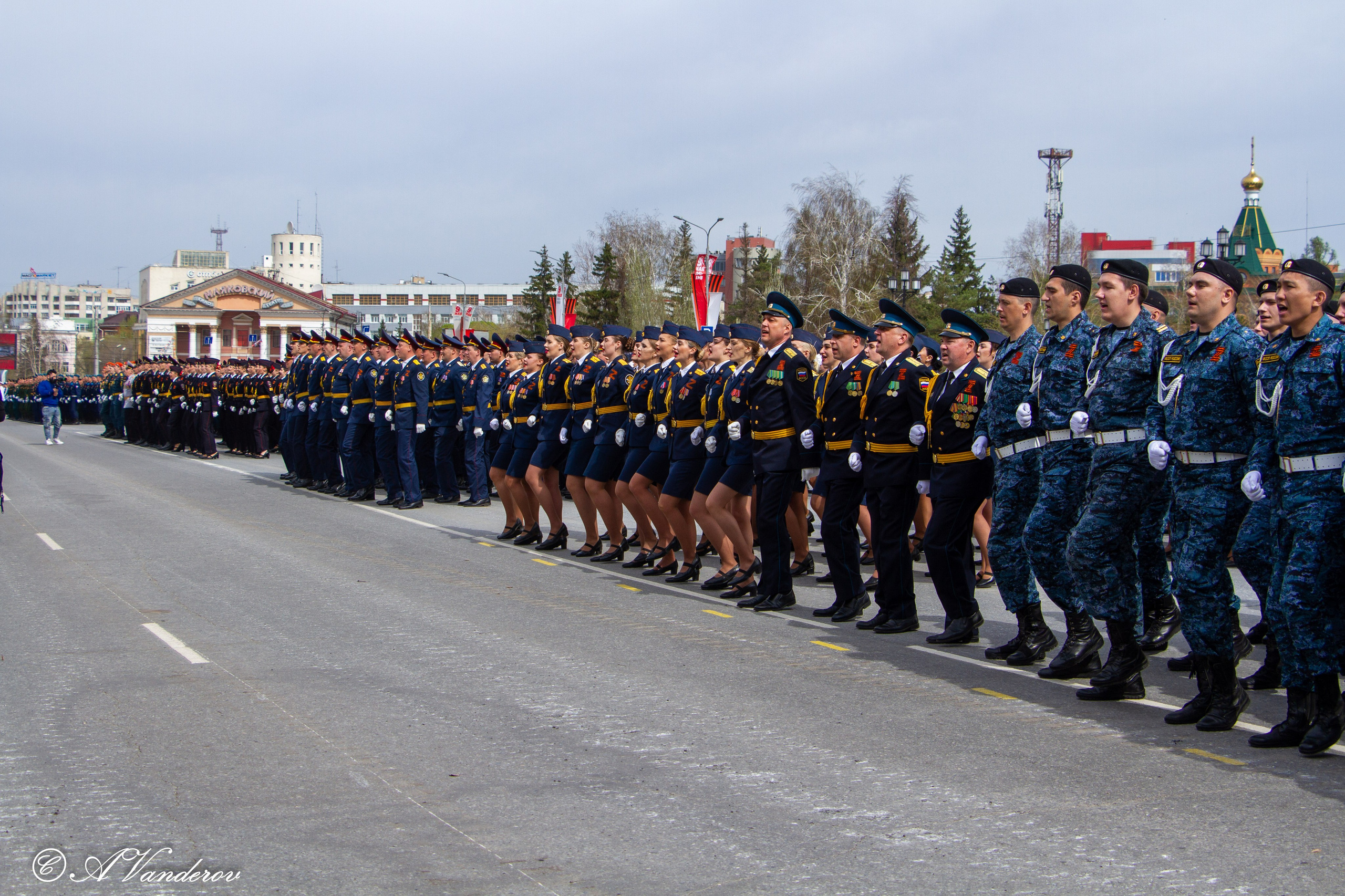 Парад Победы Омск 2024. Фотограф Омск | Александр Вандеров