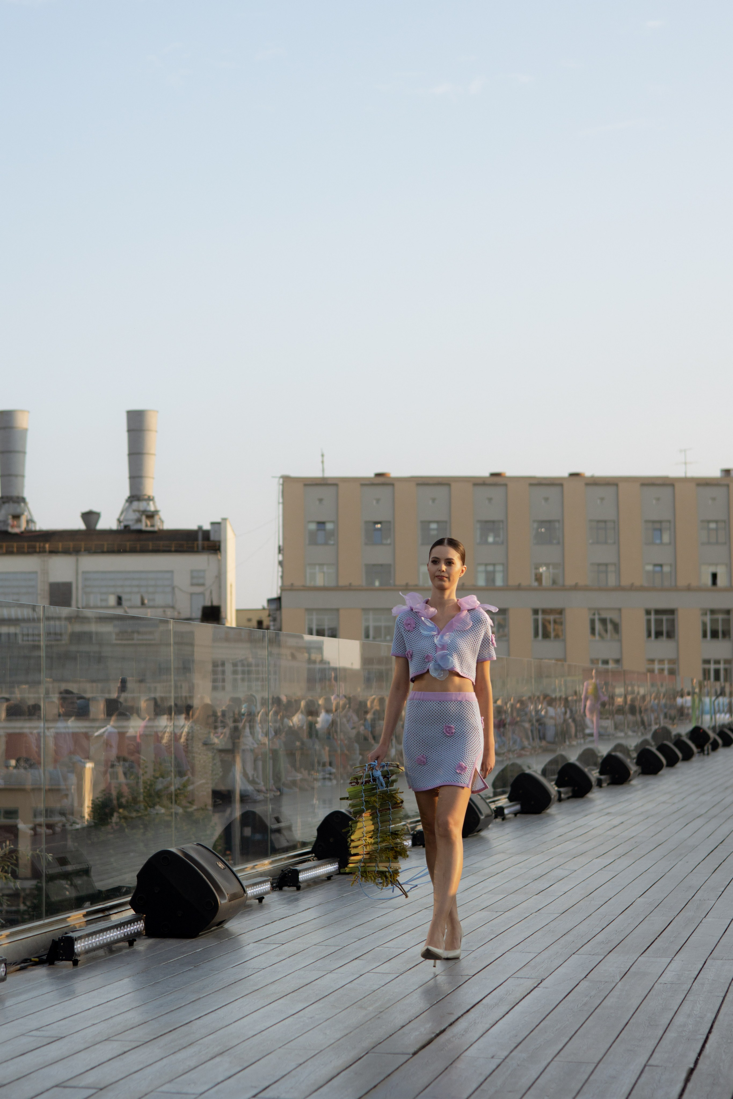 Модный показ. Парящий мост. Оформление свадеб, декор свадеб Вера Маркова, Москва