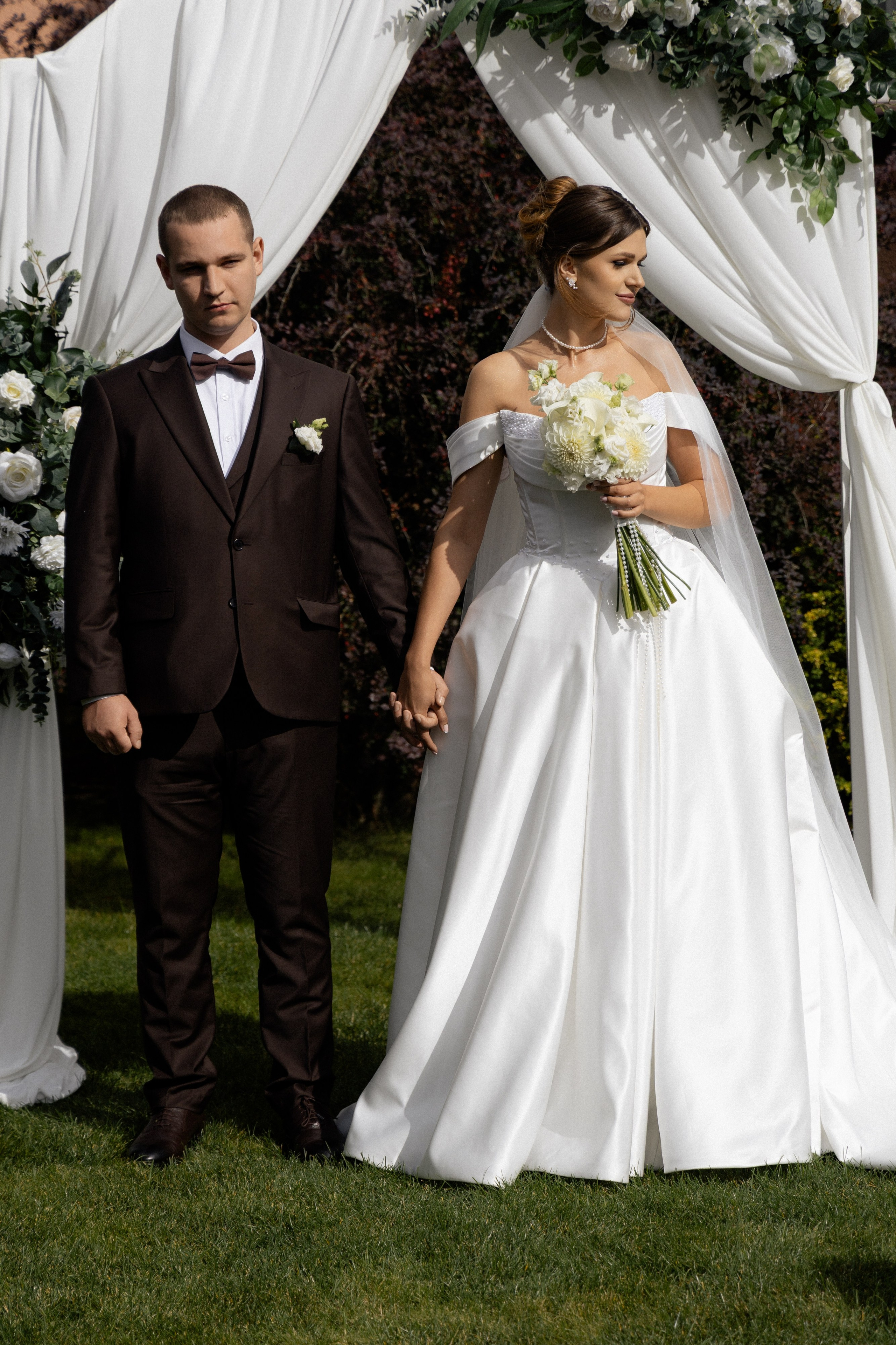 Свадебная фотосессия Анастасии и Игоря в Усадьбе Легенда. Свадебный фотограф в Минске/Беларуси Сергей Спиридонов