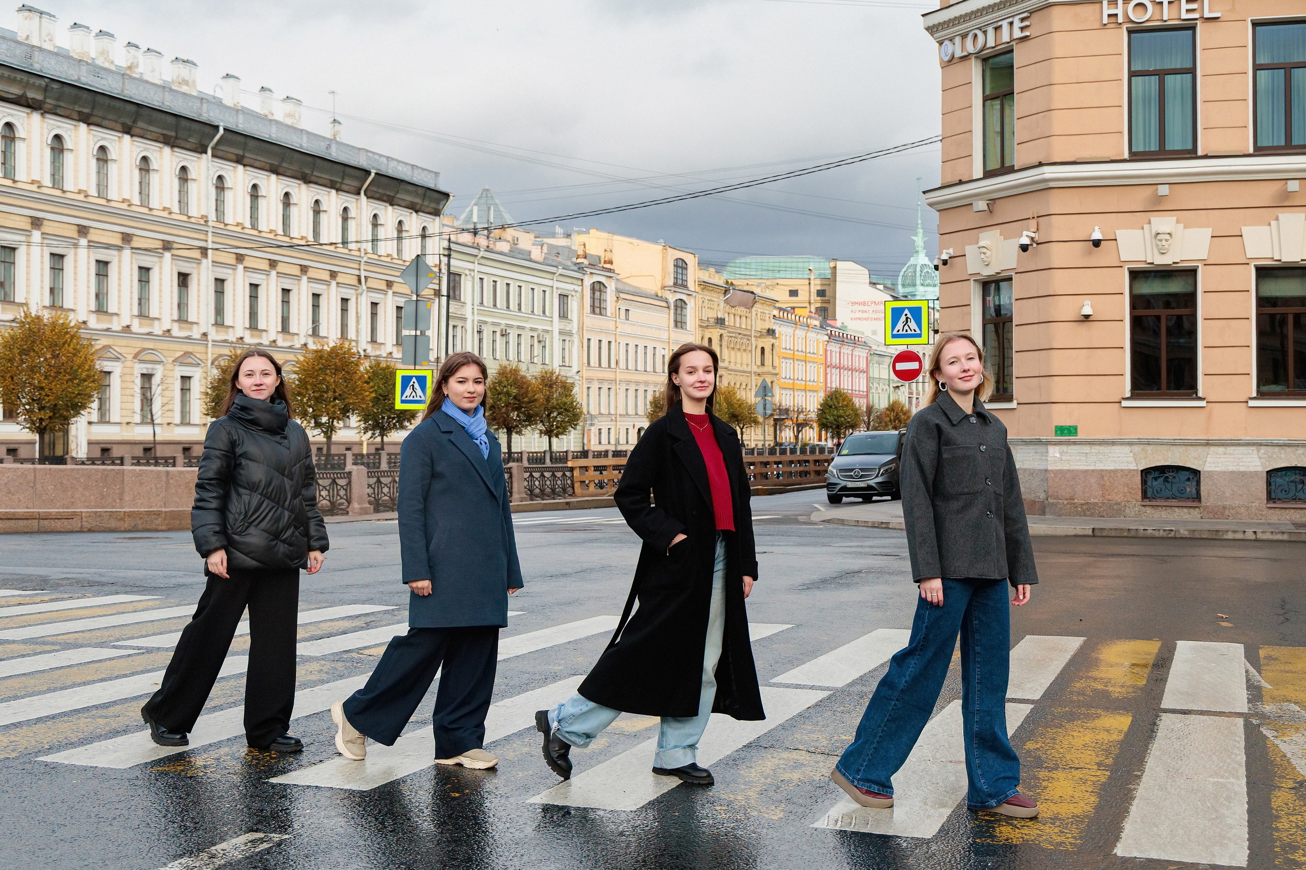 Осень. Старшая школа. Свадебный, семейный, детский фотограф в Санкт-Петербурге
