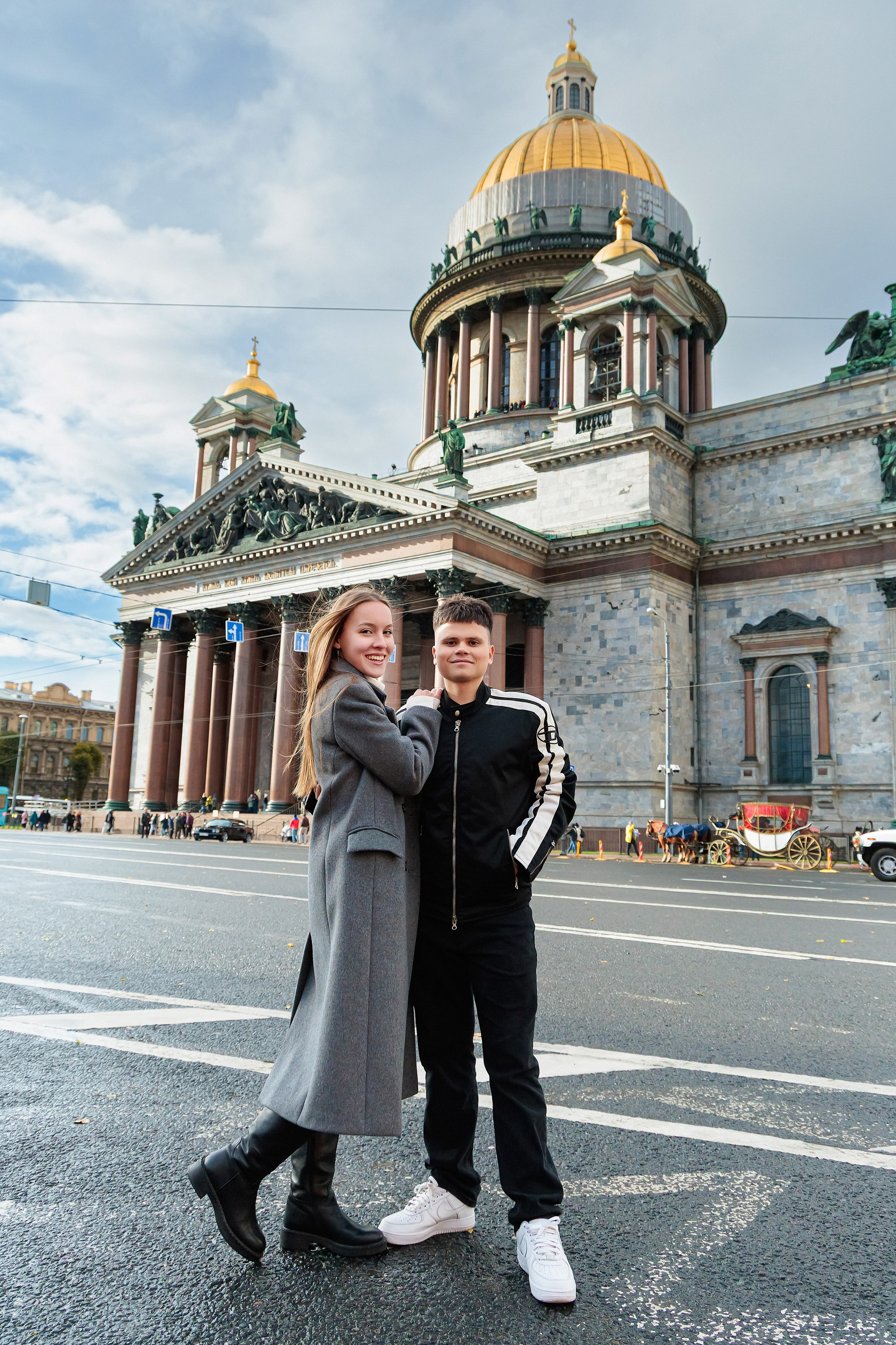 Осень. Старшая школа. Свадебный, семейный, детский фотограф в Санкт-Петербурге