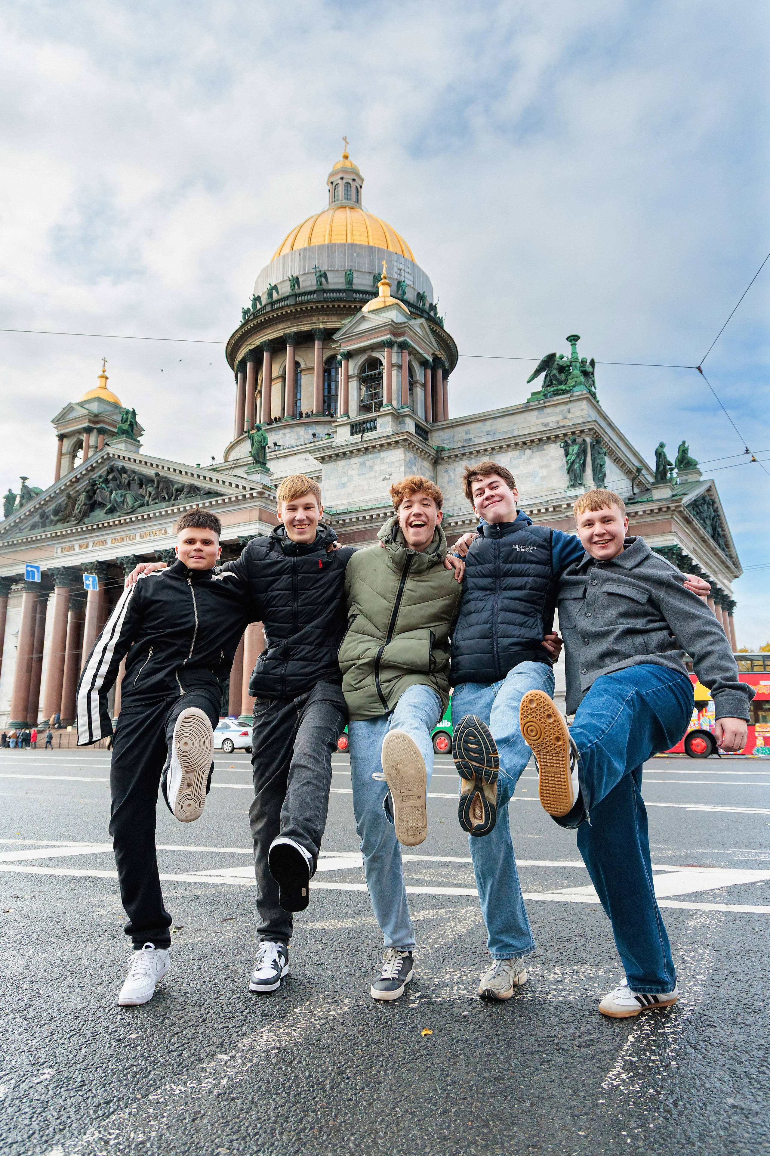 Осень. Старшая школа. Свадебный, семейный, детский фотограф в Санкт-Петербурге