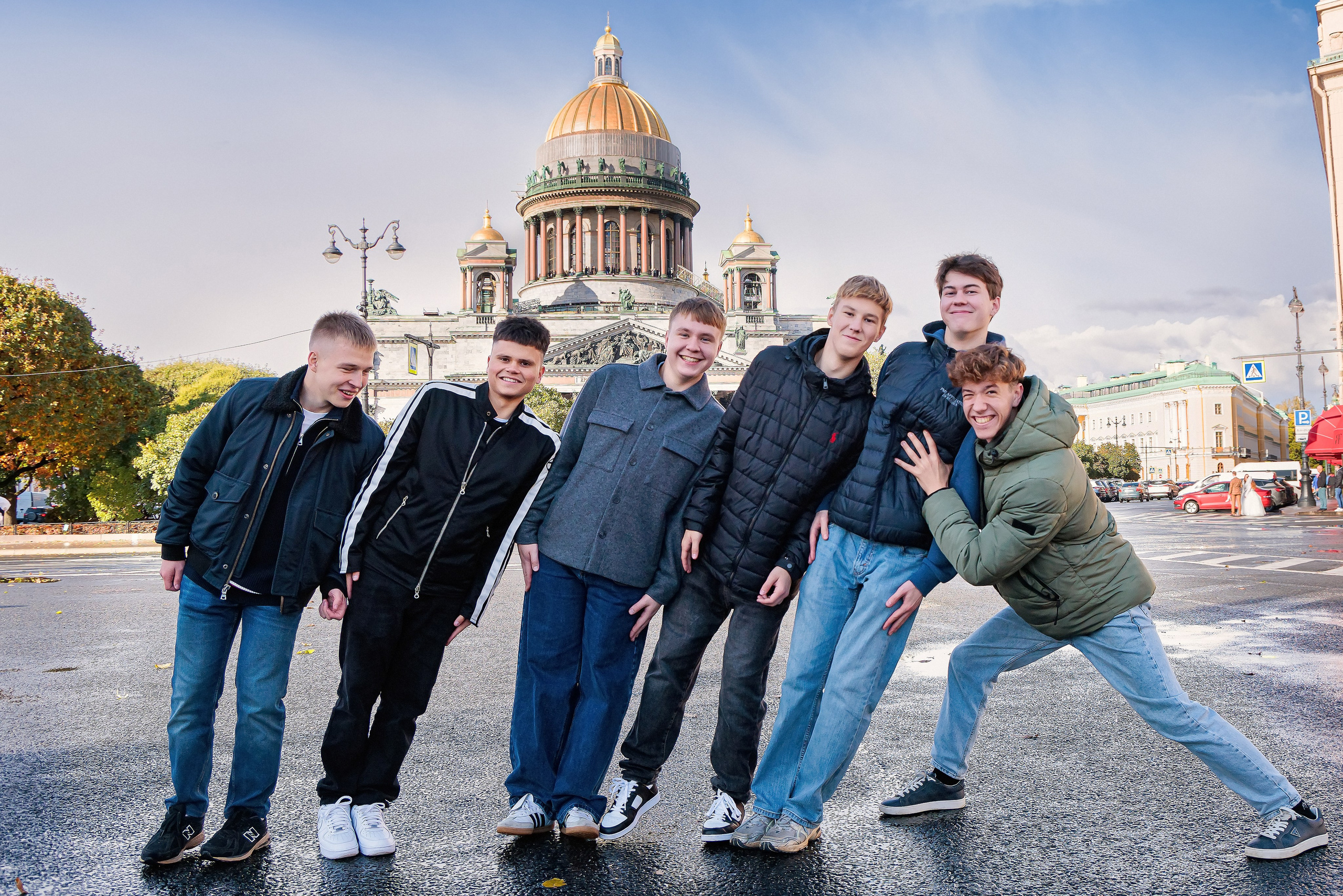 Осень. Старшая школа. Свадебный, семейный, детский фотограф в Санкт-Петербурге
