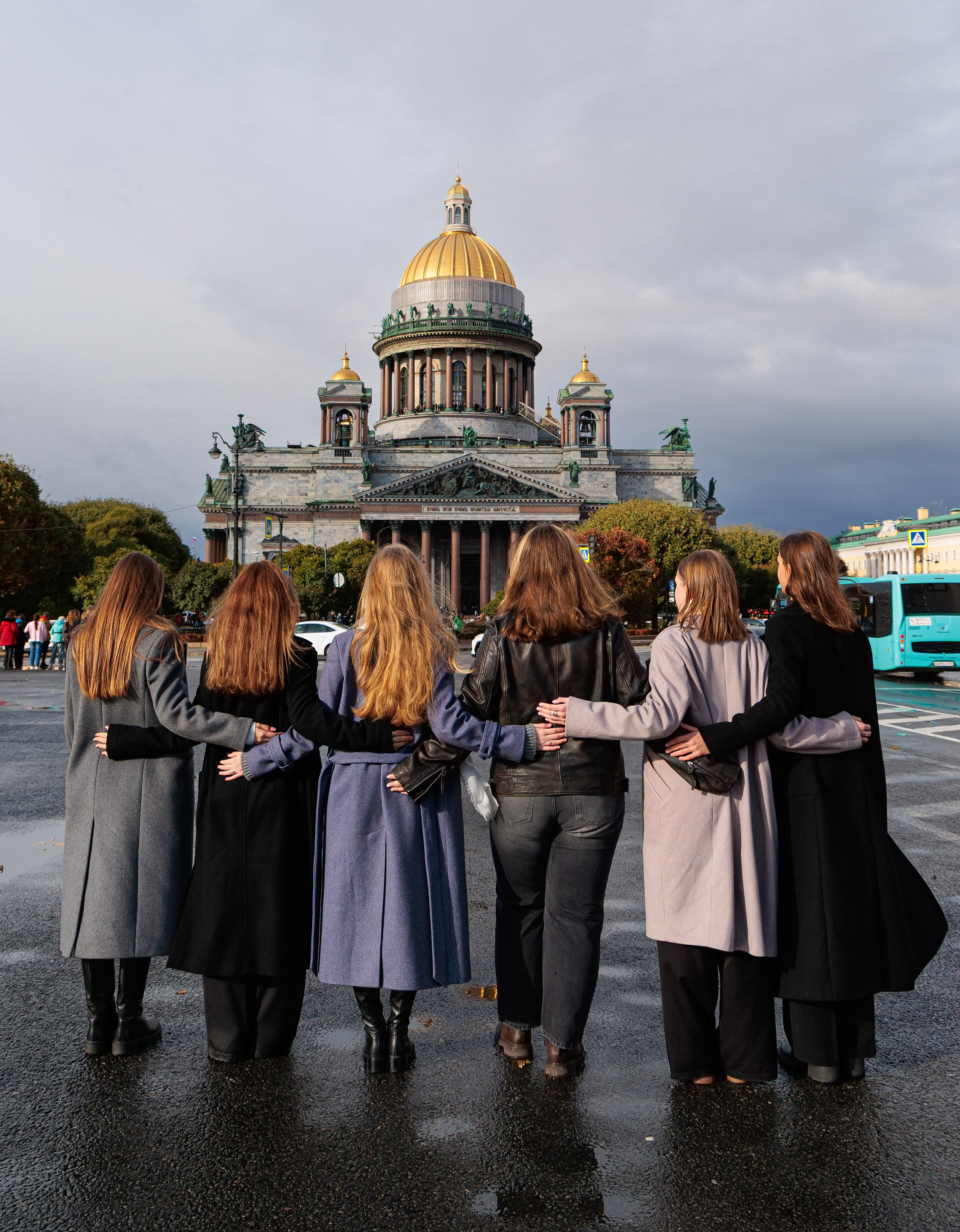 Осень. Старшая школа. Свадебный, семейный, детский фотограф в Санкт-Петербурге