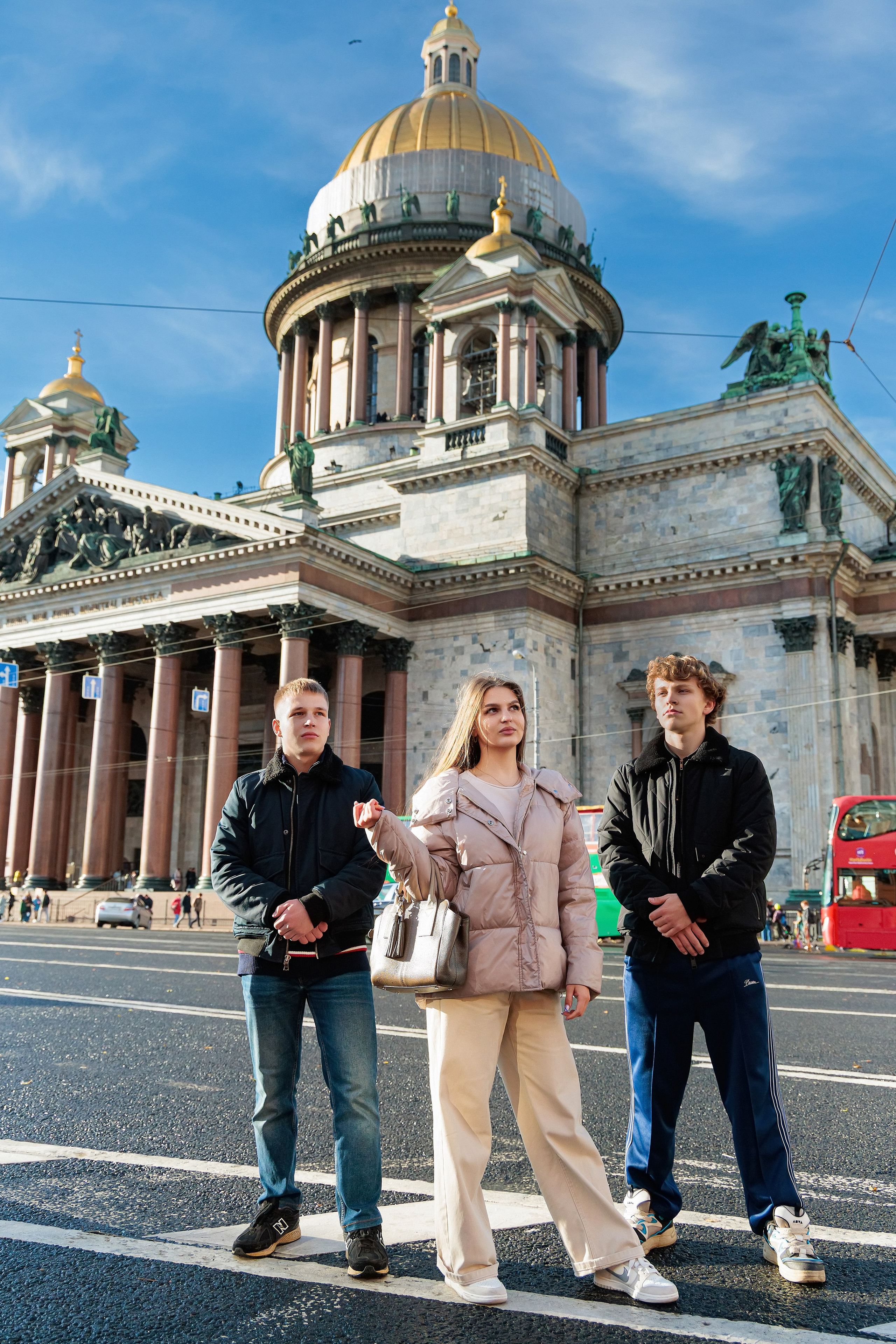 Осень. Старшая школа. Свадебный, семейный, детский фотограф в Санкт-Петербурге