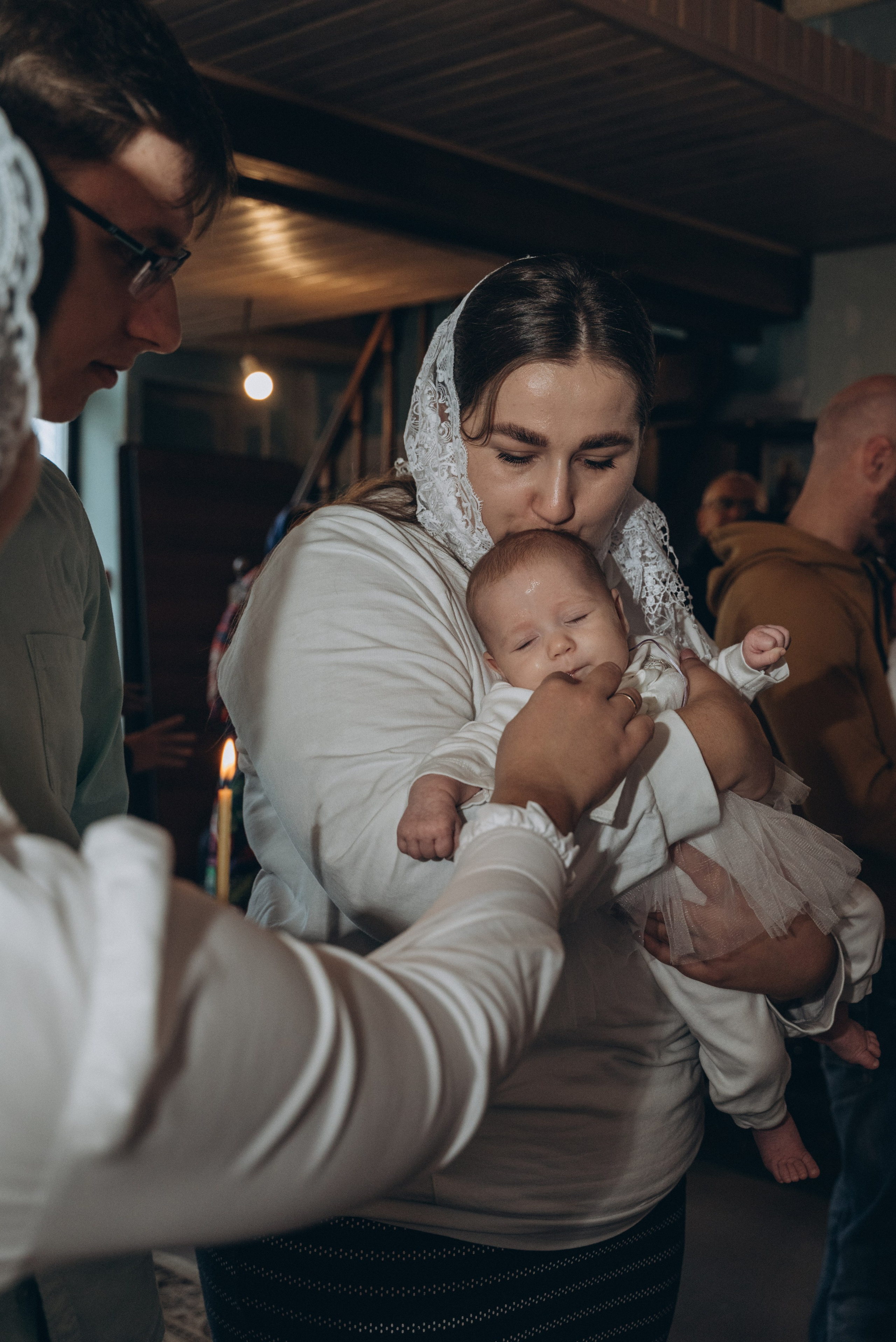 Крещение маленькой Верочки. Семейный фотограф в Минске Дарья Дреко