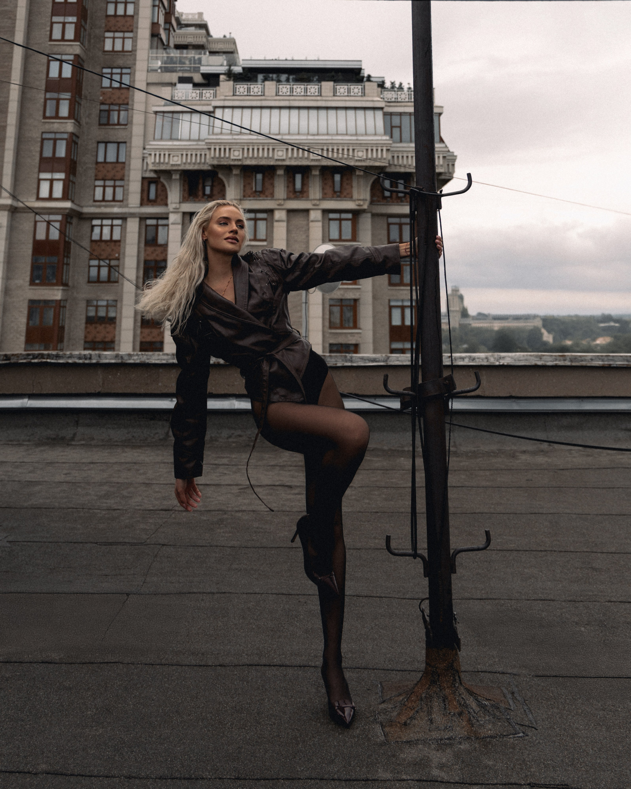 На крыше. Андрианова Александра. Фотограф в Москве